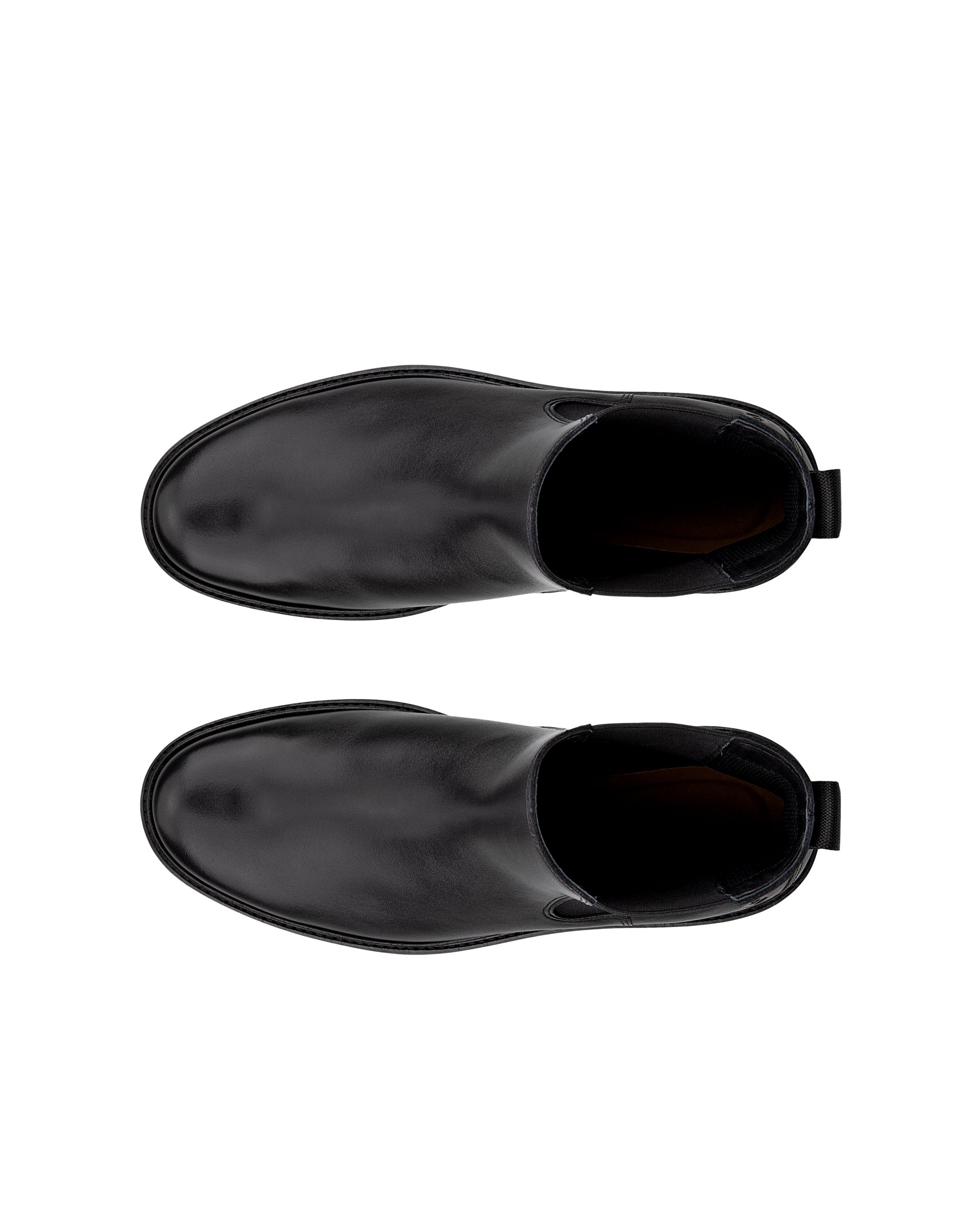 ECCO® Metropole London botte Chelsea en cuir pour homme - Noir - Top left pair