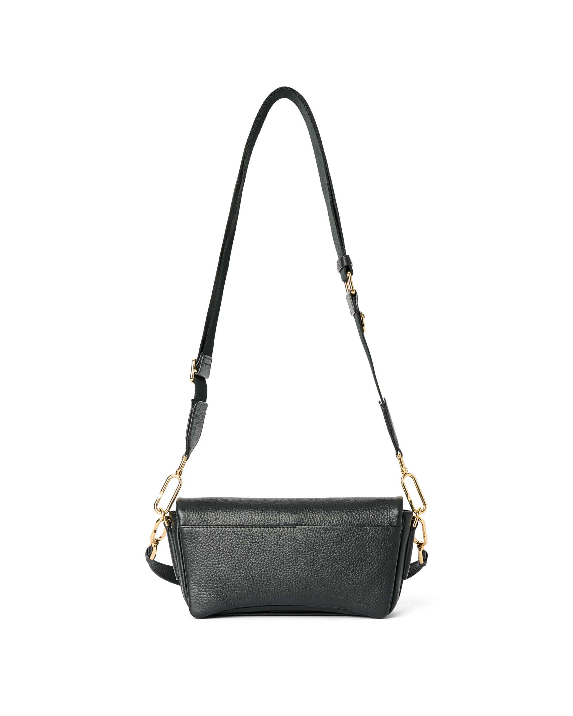 ECCO SOFT MEDIUM PINCH BAG - Black - Back