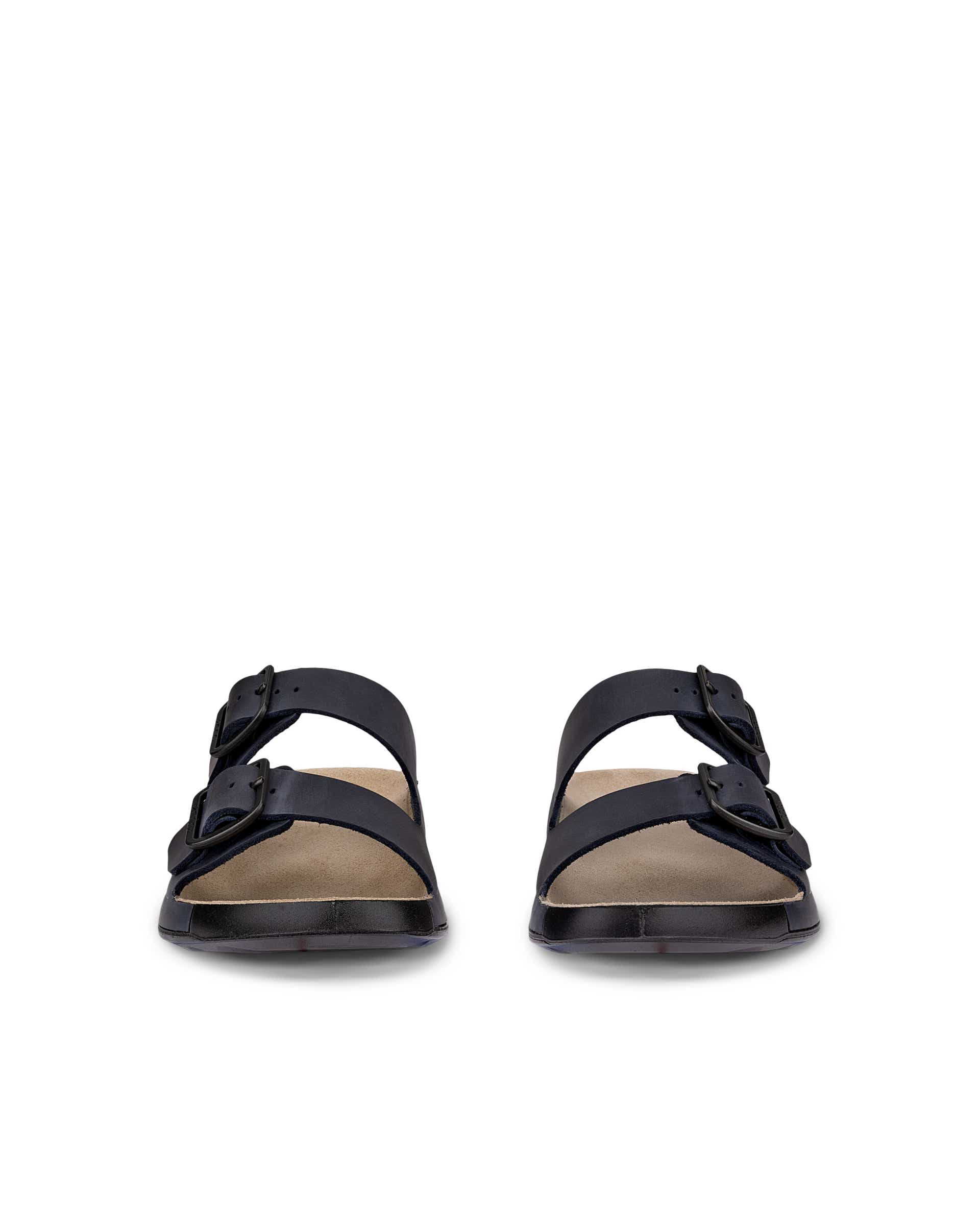 ECCO® Cozmo Sandal med två remmar nubuck herr - Blå - Front pair