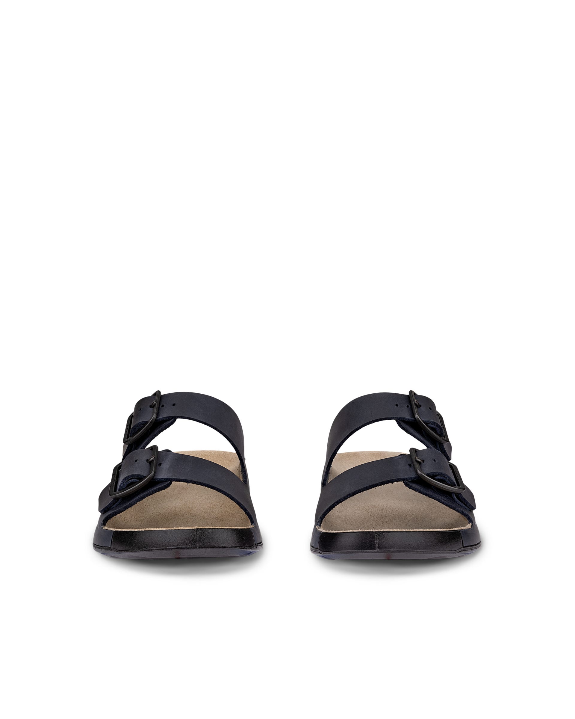 ECCO® Cozmo Sandal med två remmar nubuck herr - Blå - Front pair