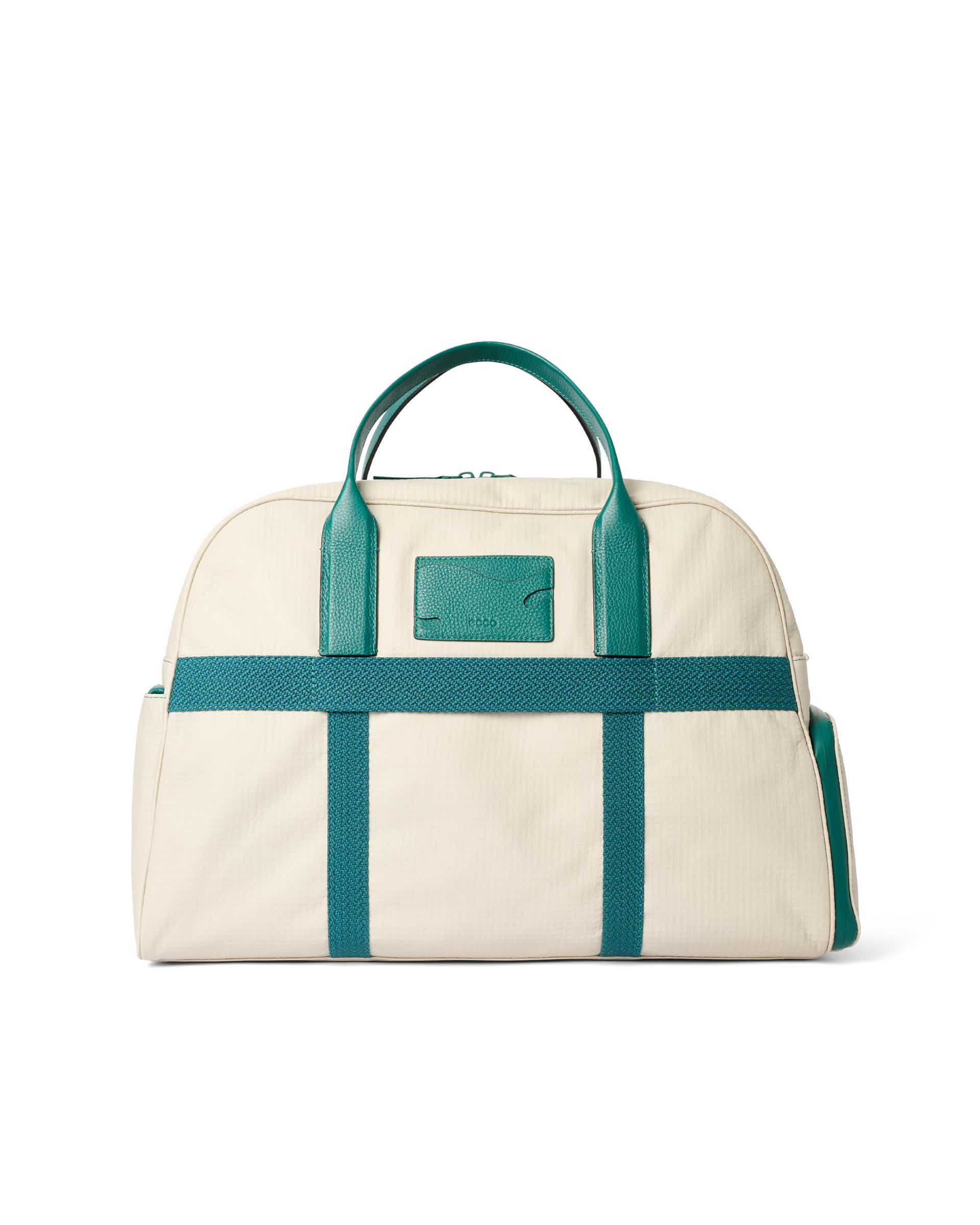ECCO® GOLF BOSTON ZEFER Leder-Dufflebag - Beige - Back