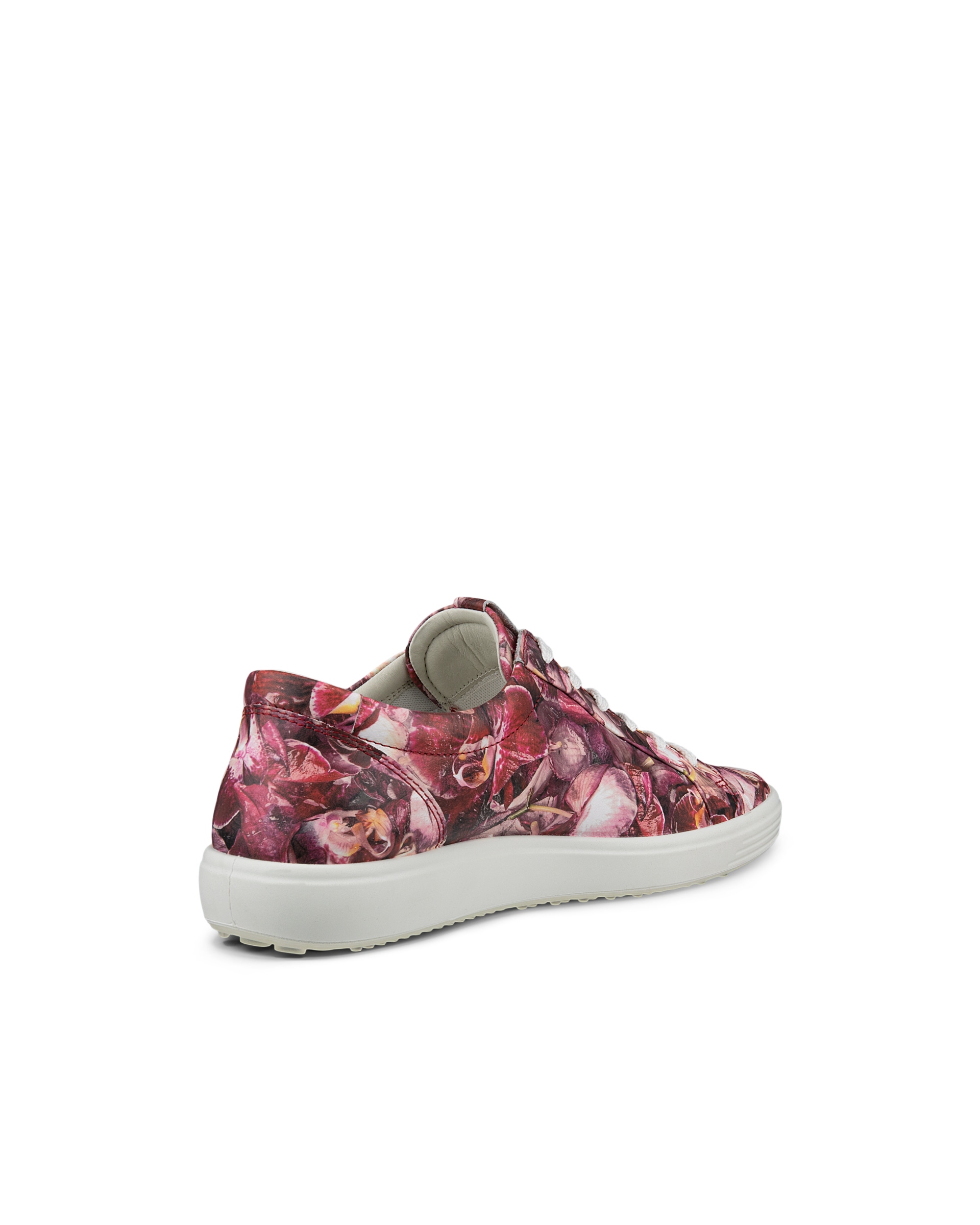 ECCO® Soft 7 baskets en cuir pour femme - Multicolore - Back