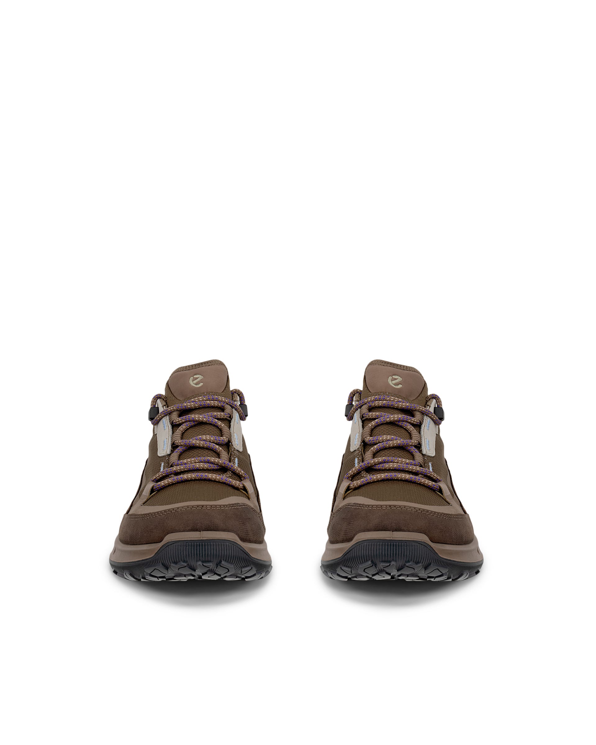 ECCO® ULT-TRN Low Dames waterdichte wandelschoen in nubuck - Bruin - Front pair