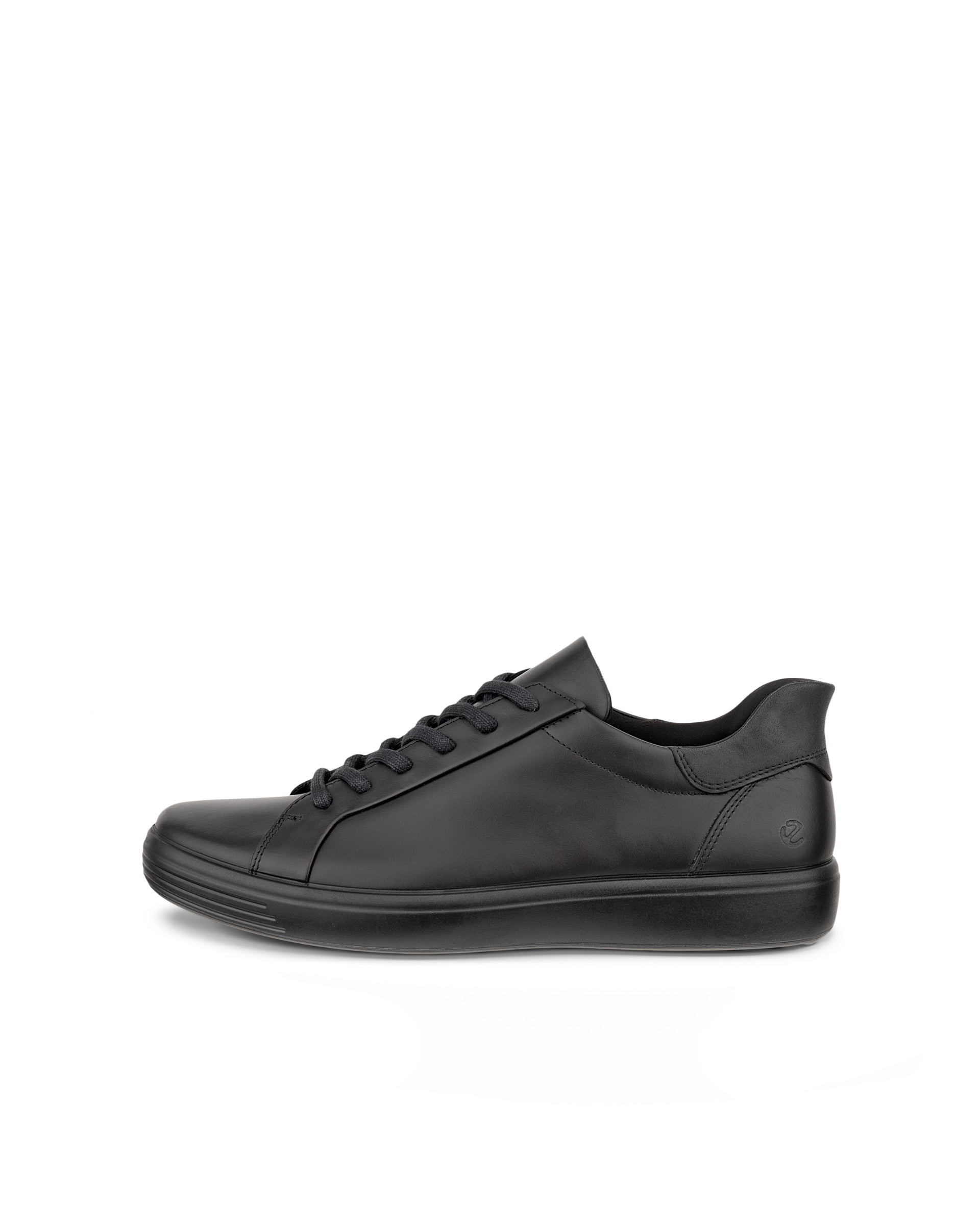 Moški usnjeni ležerni čevlji ECCO® SOFT 7 - Črna - Outside
