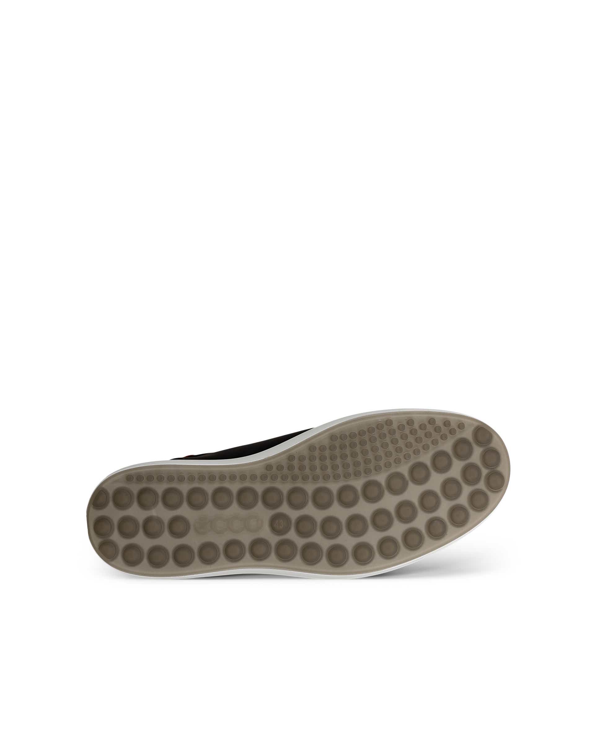 Pánské kožené tenisky ECCO® Soft 7 - Černá - Sole