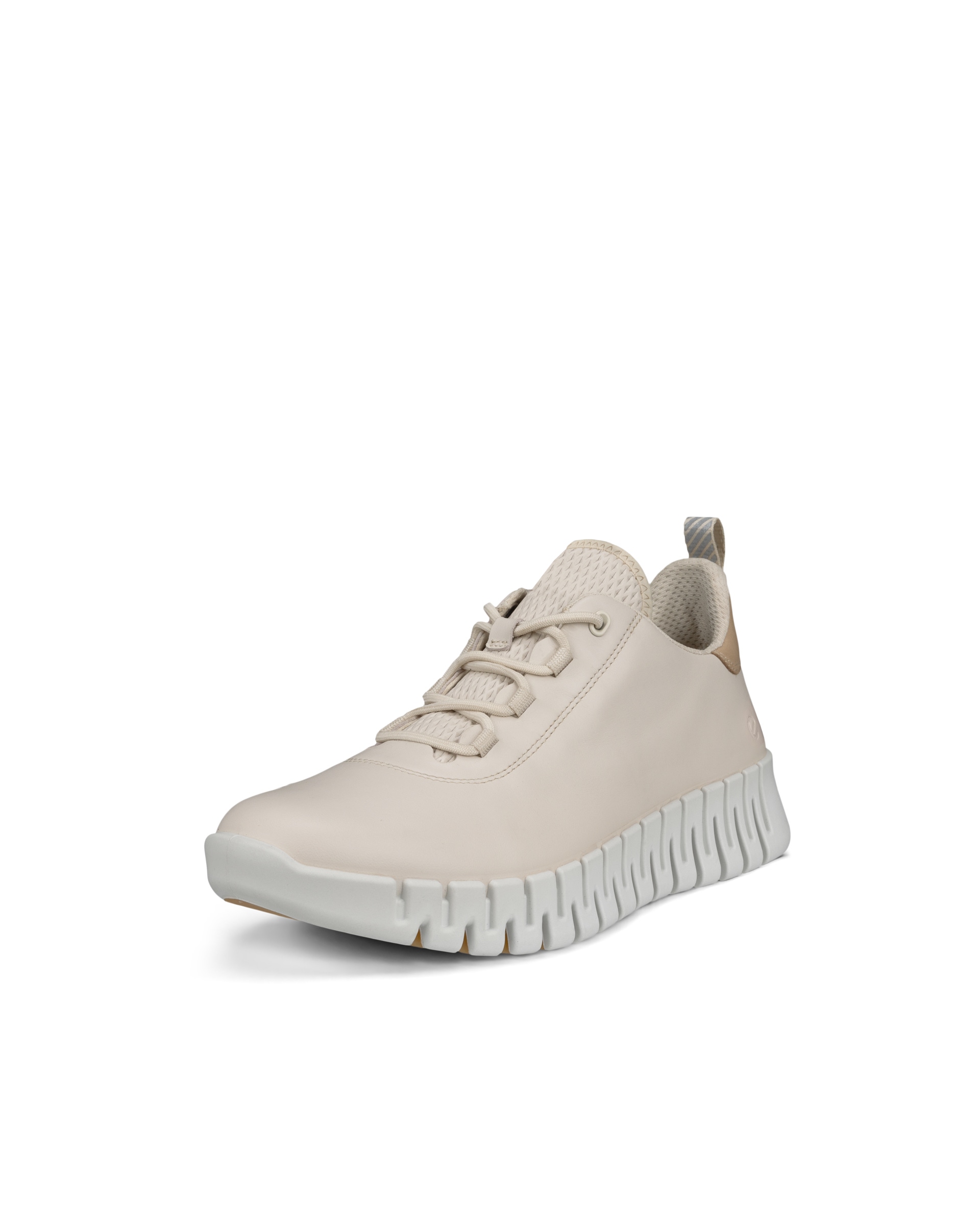 ECCO® Gruuv baskets en cuir pour femme - Beige - Main