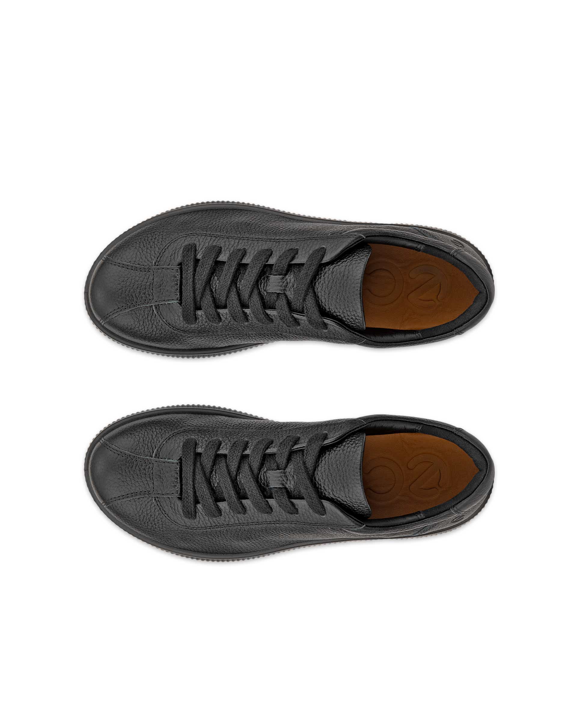 ECCO SOFT ZERO WOMEN'S SHOE - Black - Top left pair
