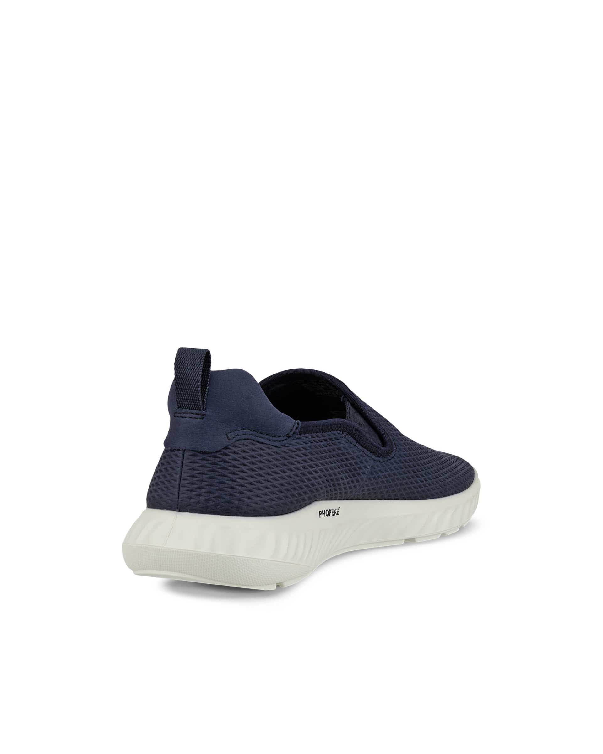 ECCO ATH 1F メンズ ヌバックスニーカー - ブルー - Back