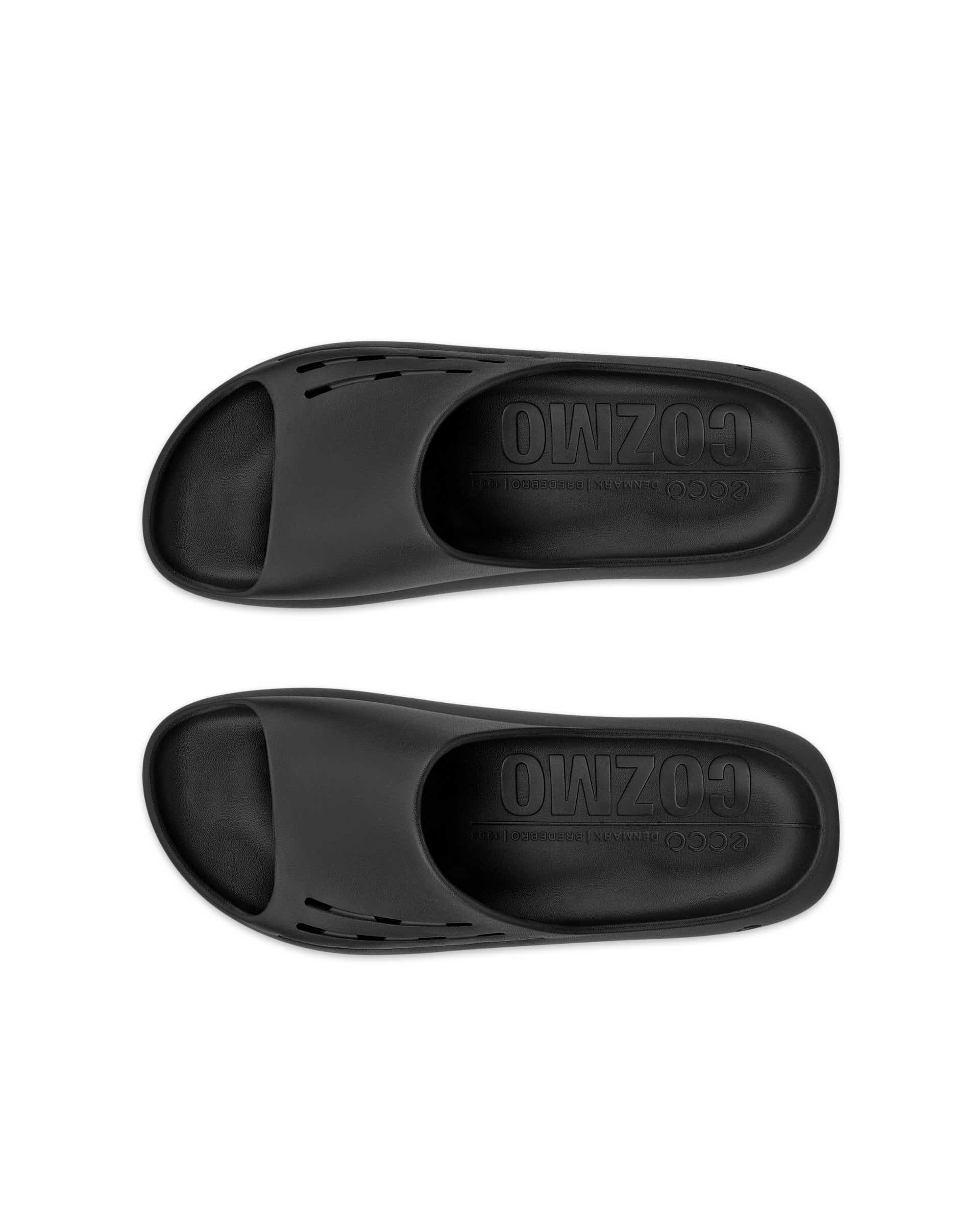 ECCO COZMO E MEN'S SANDAL - Black - Top left pair