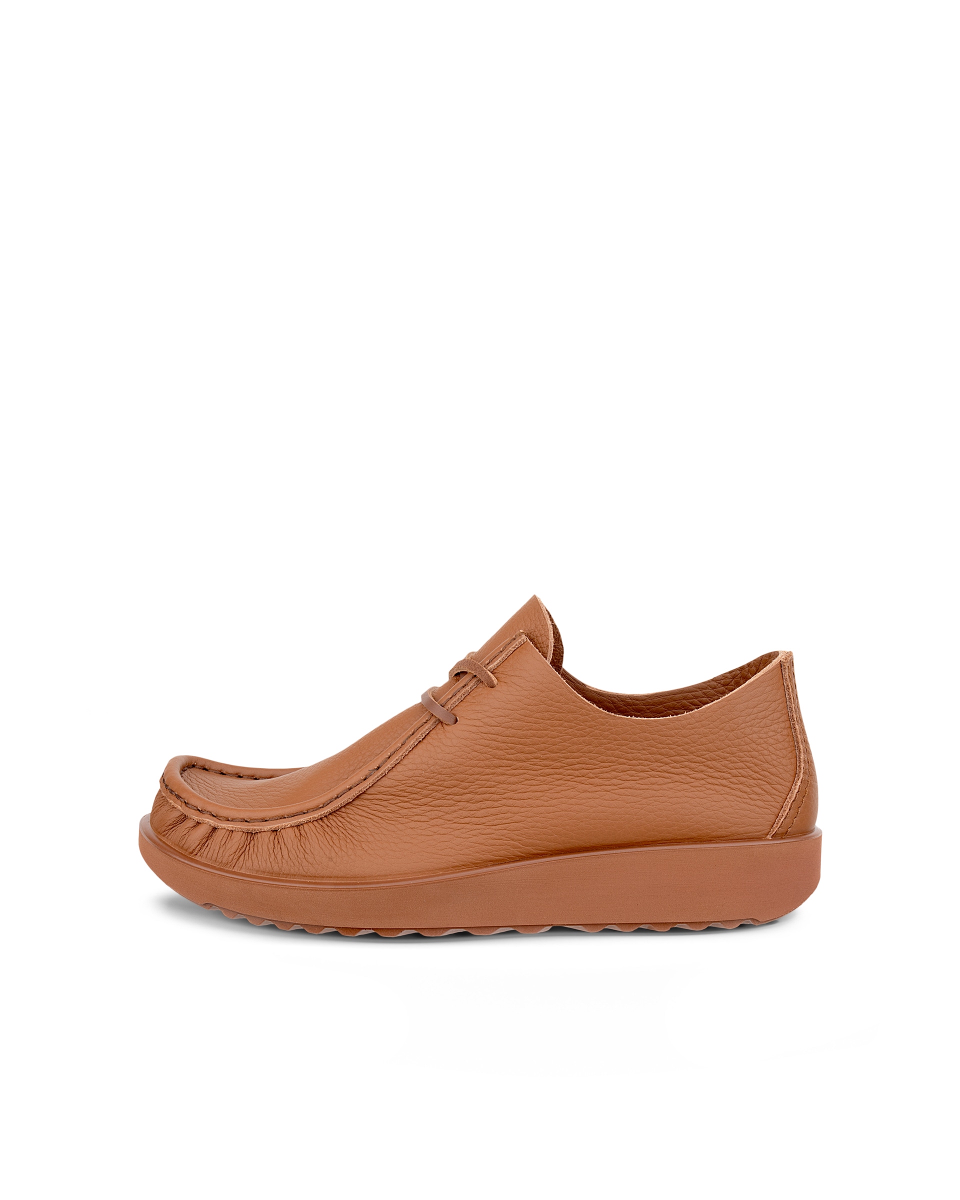 ECCO® JOKE heren leren veterschoen - Bruin - Outside