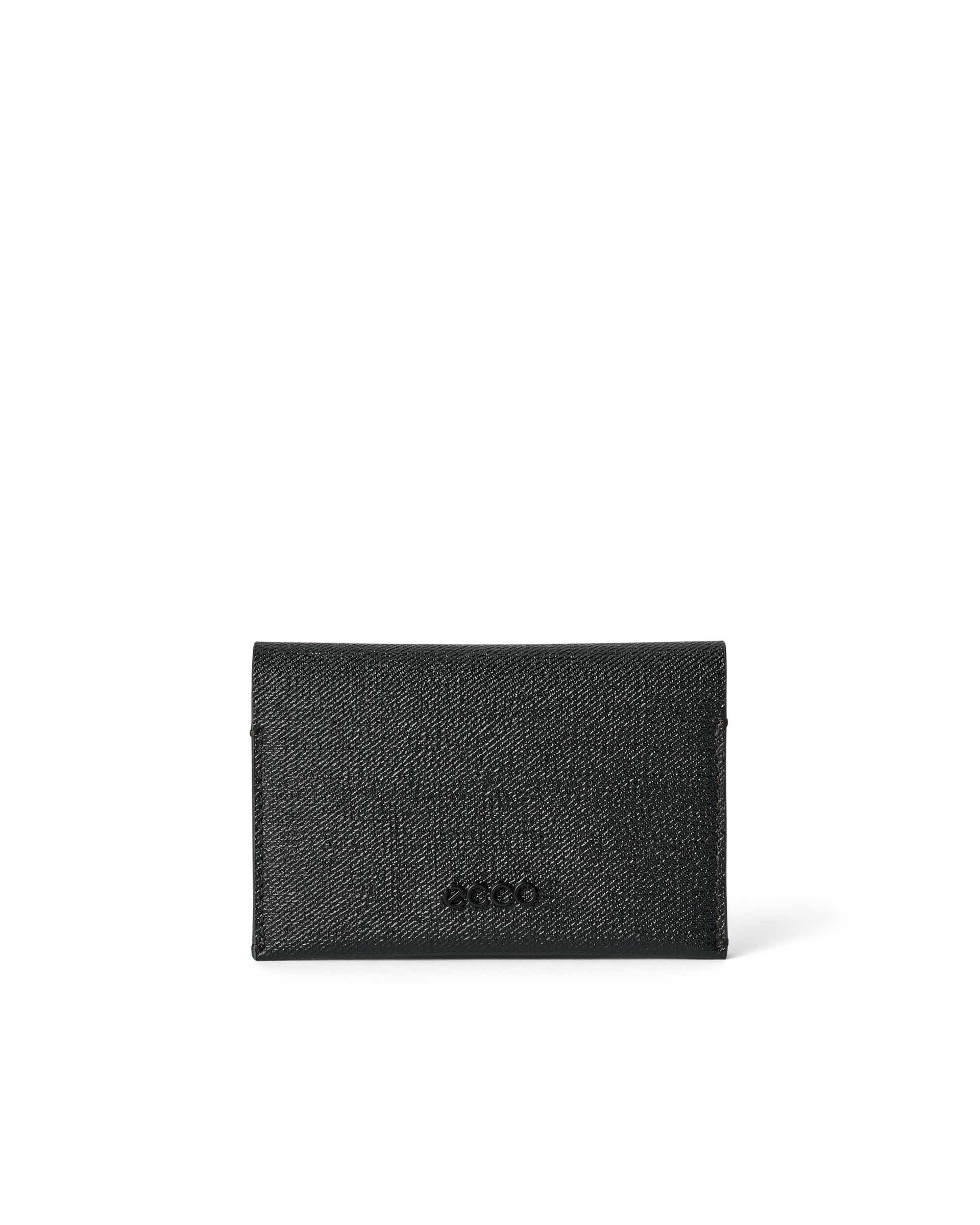 ECCO Business Card Purse レザーカードケース - ブラック - Main