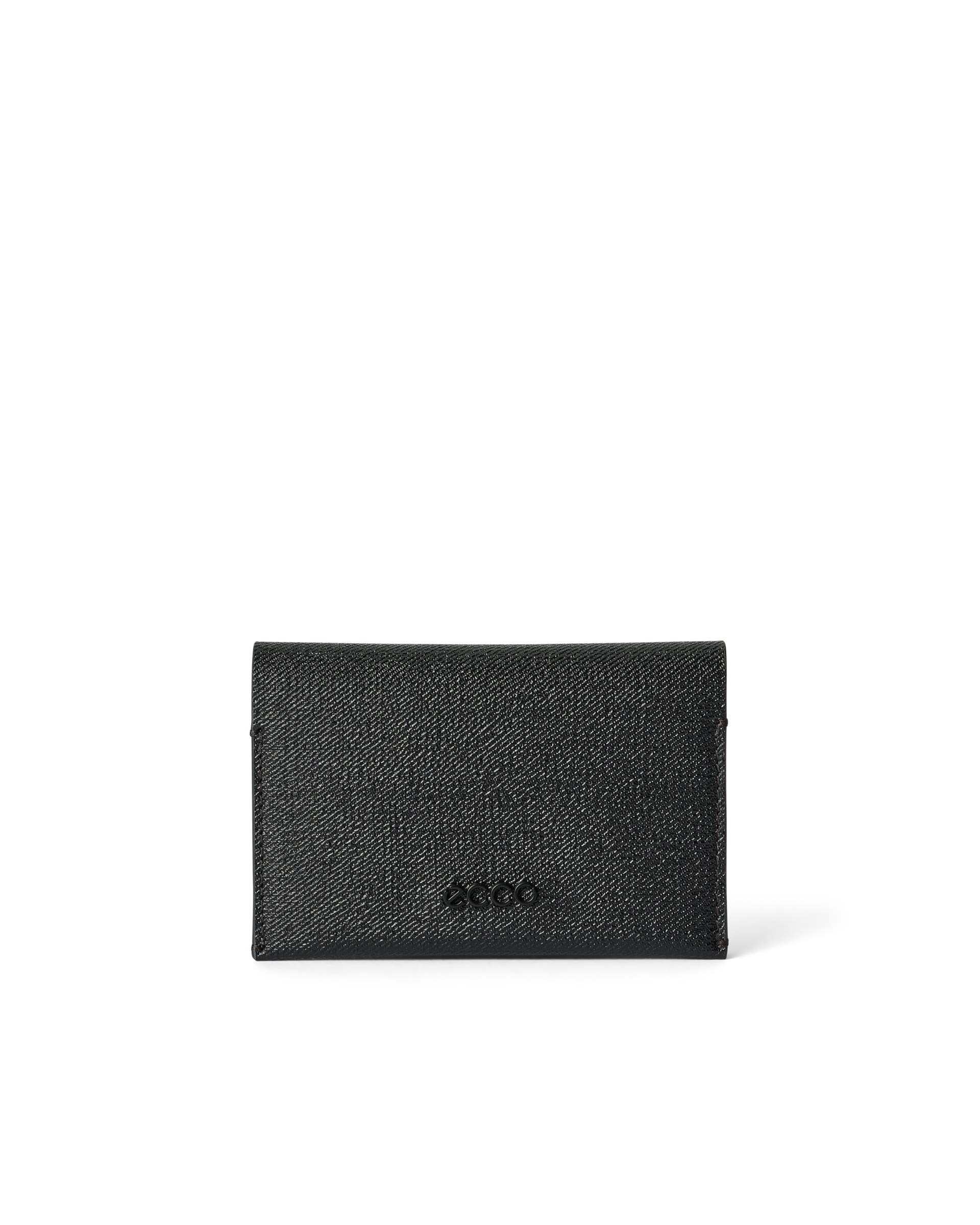 ECCO Business Card Purse レザーカードケース - ブラック - Main