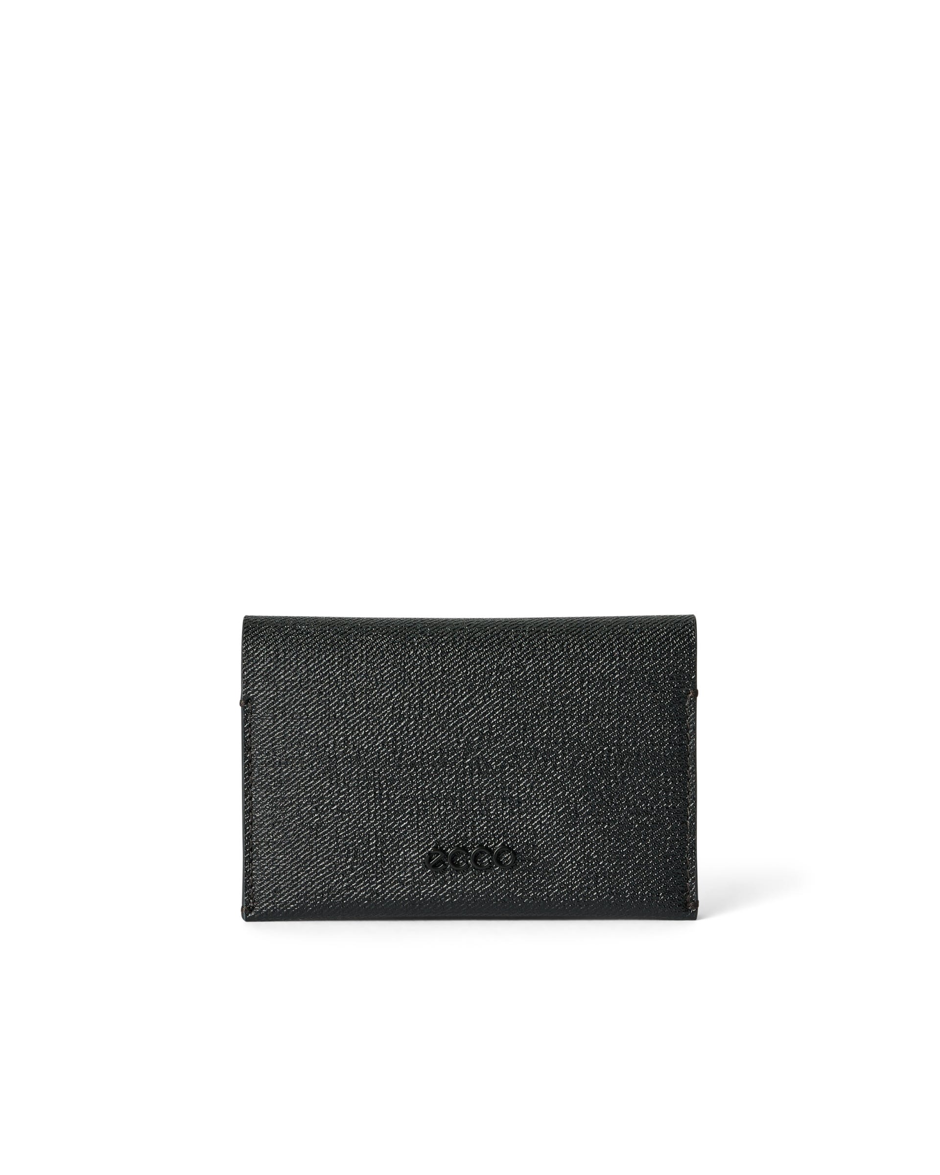 ECCO Business Card Purse レザーカードケース - ブラック - Main
