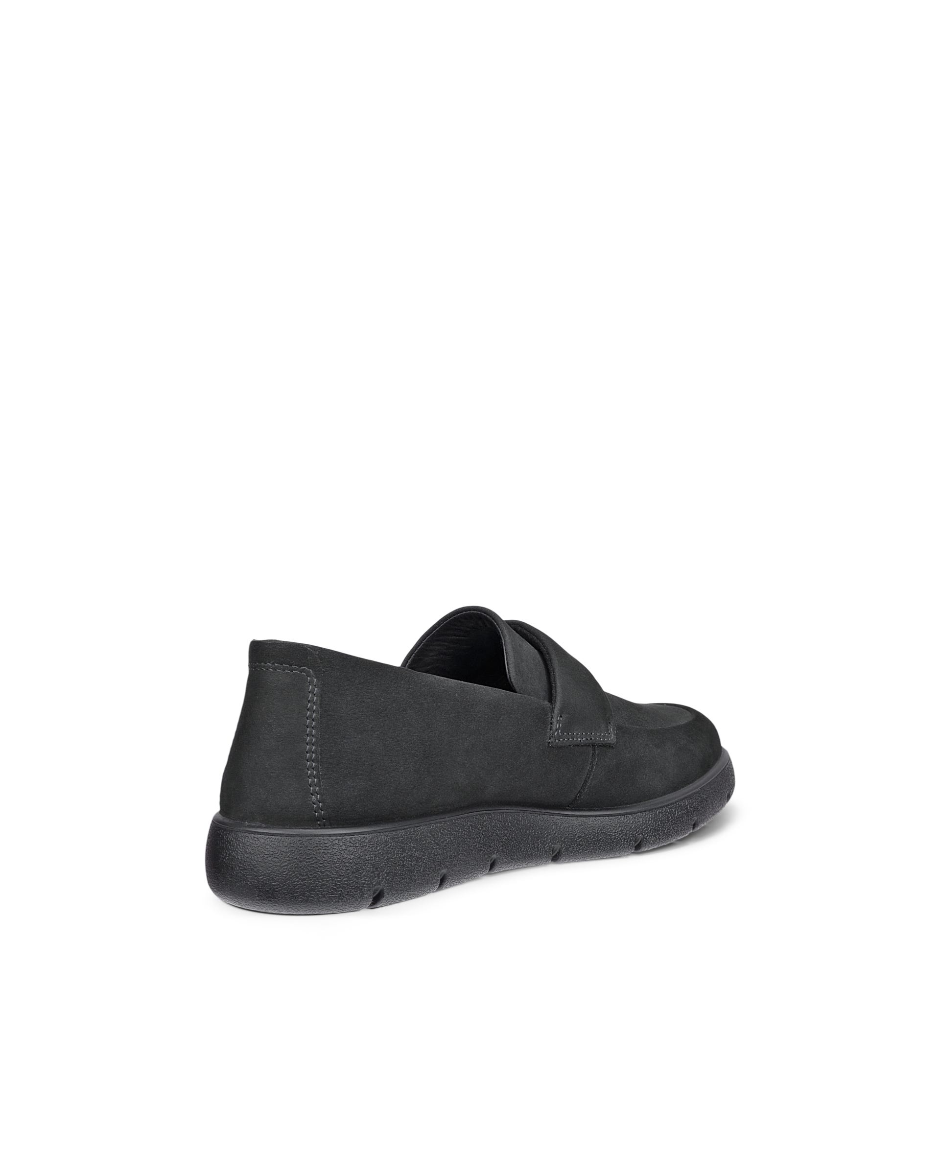 ECCO® BELLA 2 dames nubuck loafer - Zwart - Back