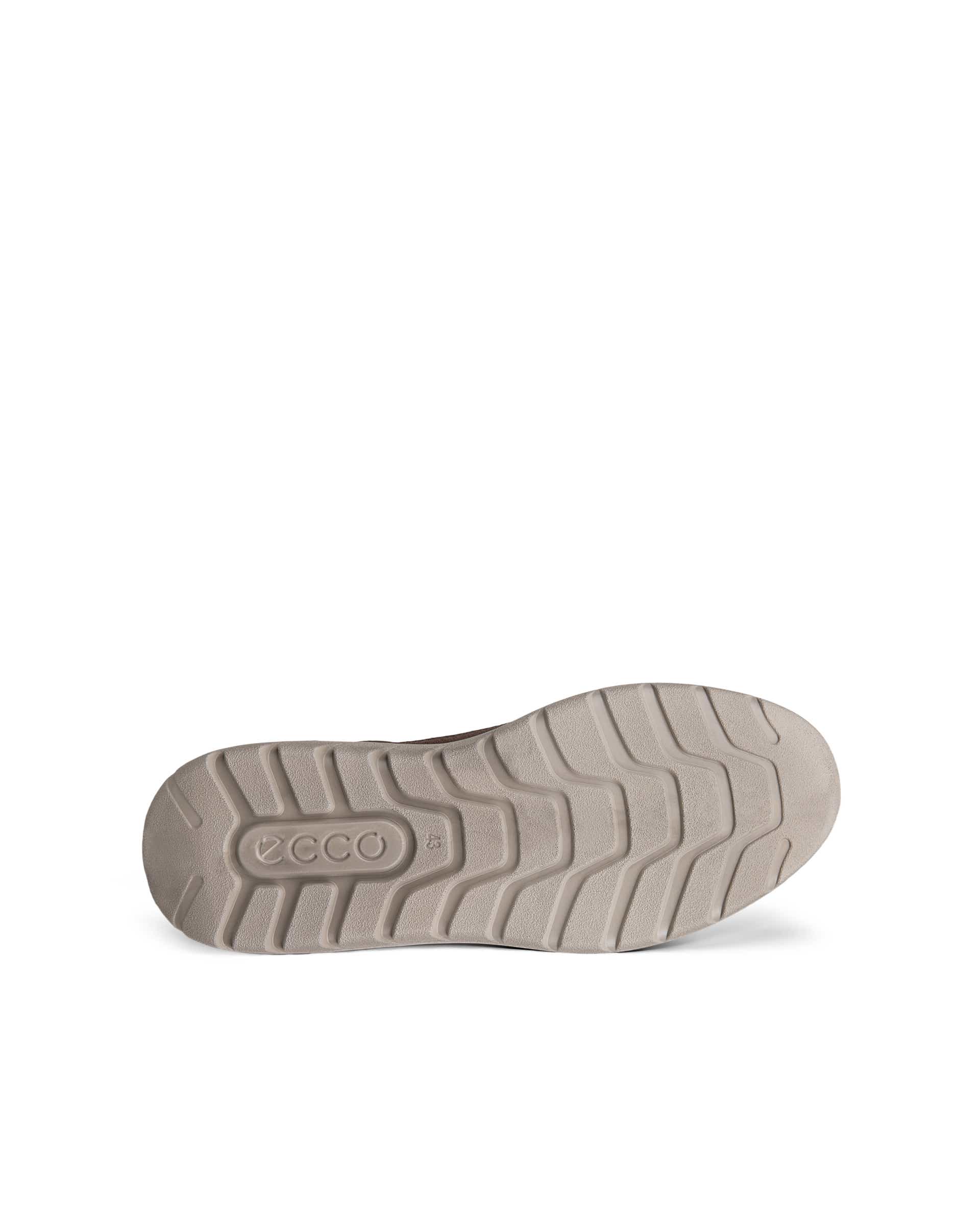 Men's ECCO® CITY STRIDE Leather Sneaker - Blue - Sole