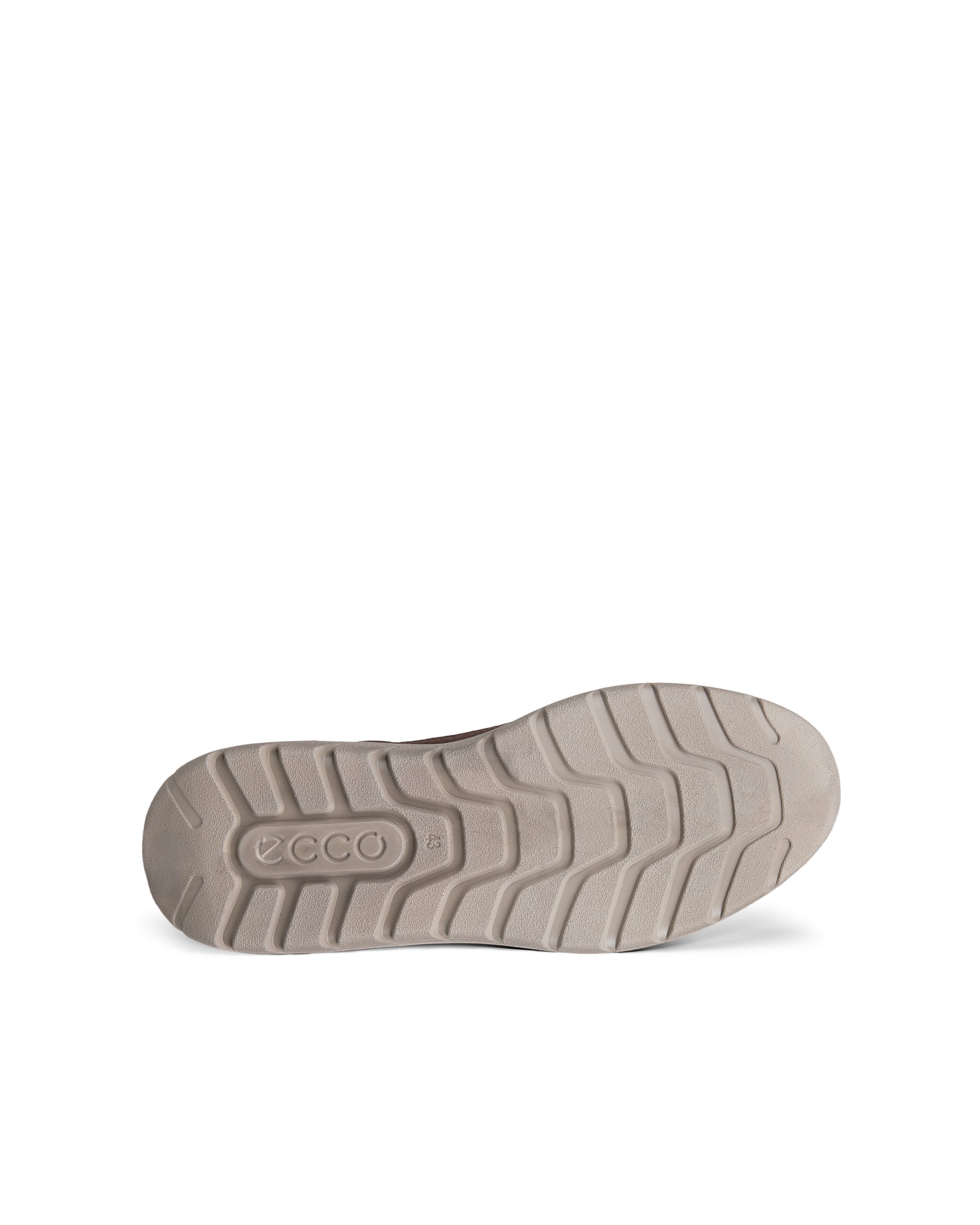 Men's ECCO® CITY STRIDE Leather Sneaker - Blue - Sole