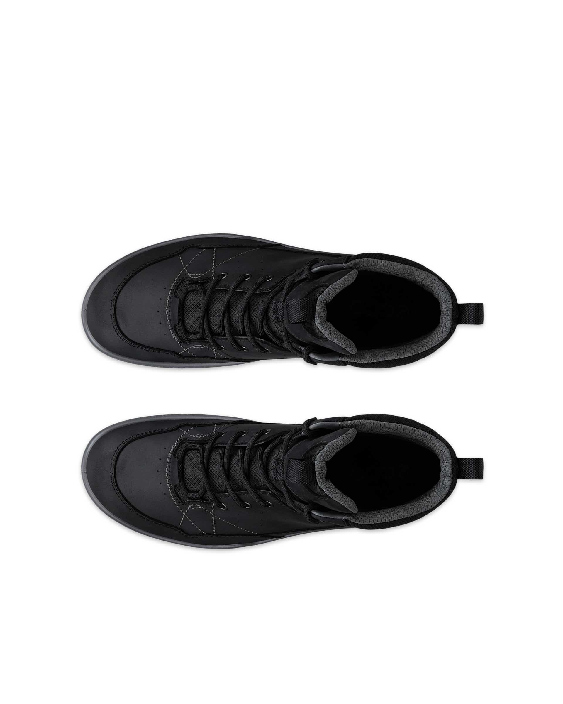 ECCO® RECEPTOR TREKK Herren Wasserdichte Wanderschuh aus Nubukleder - Schwarz - Top left pair