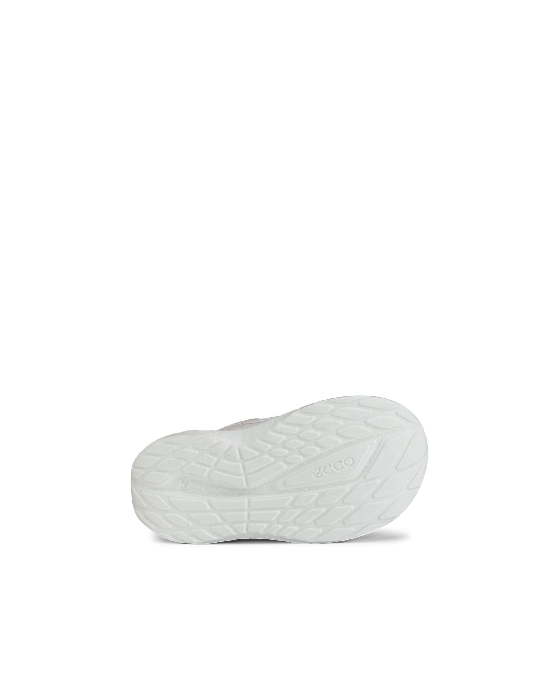 Kids' ECCO® BIOM 2.2 Suede Sneaker - White - Sole