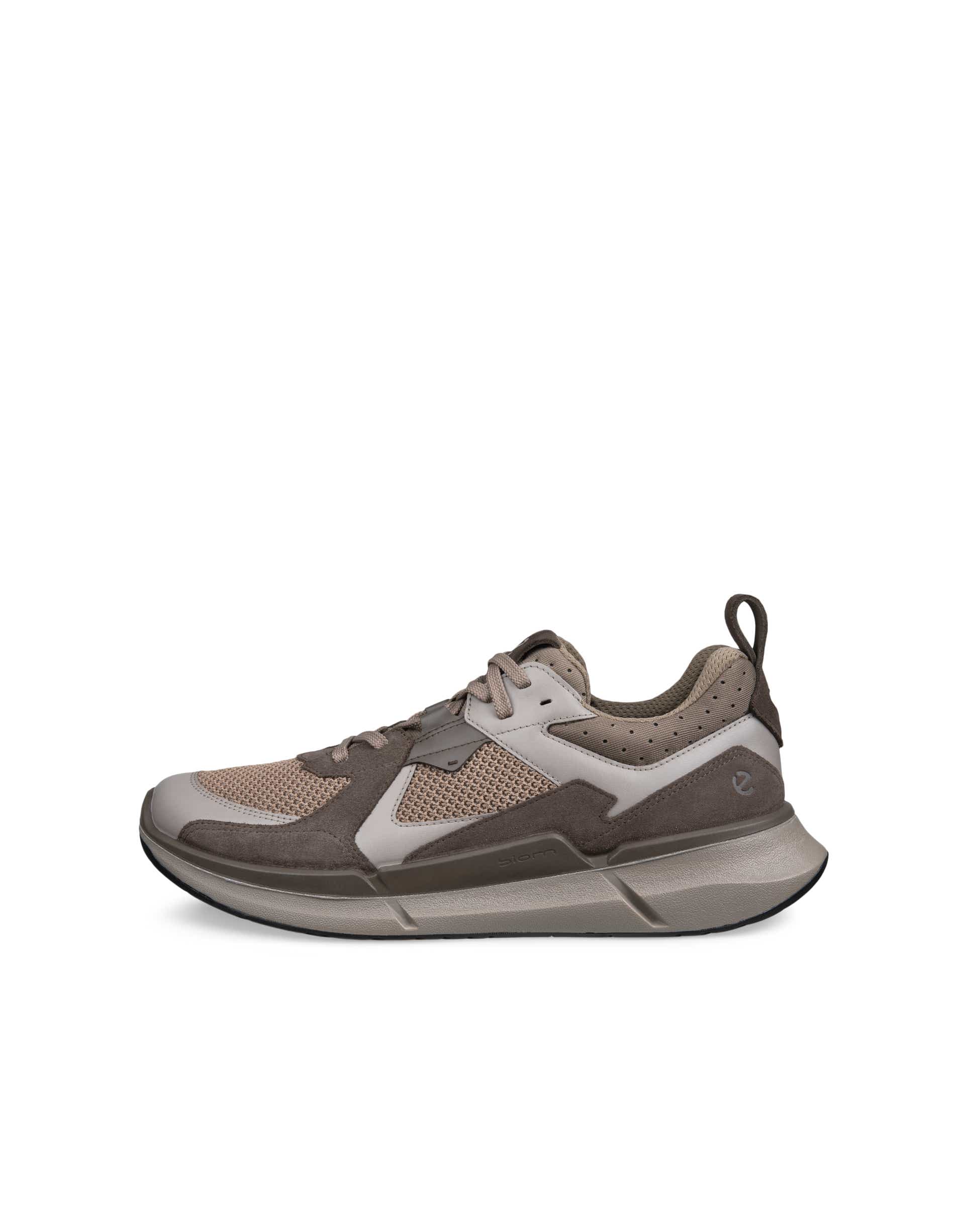 ECCO® BIOM 2.2 heren leren sneaker - Bruin - Outside