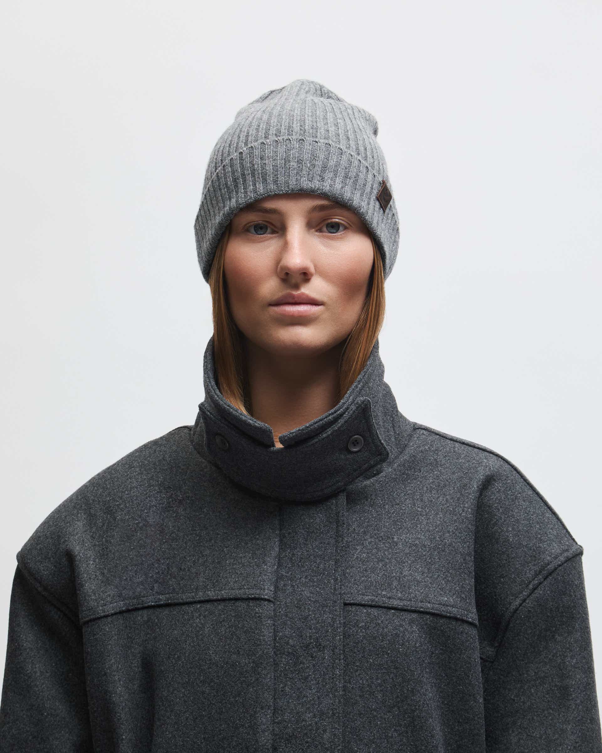 Women's ECCO® Classic Beanie - Grey - Lifestyle image-1
