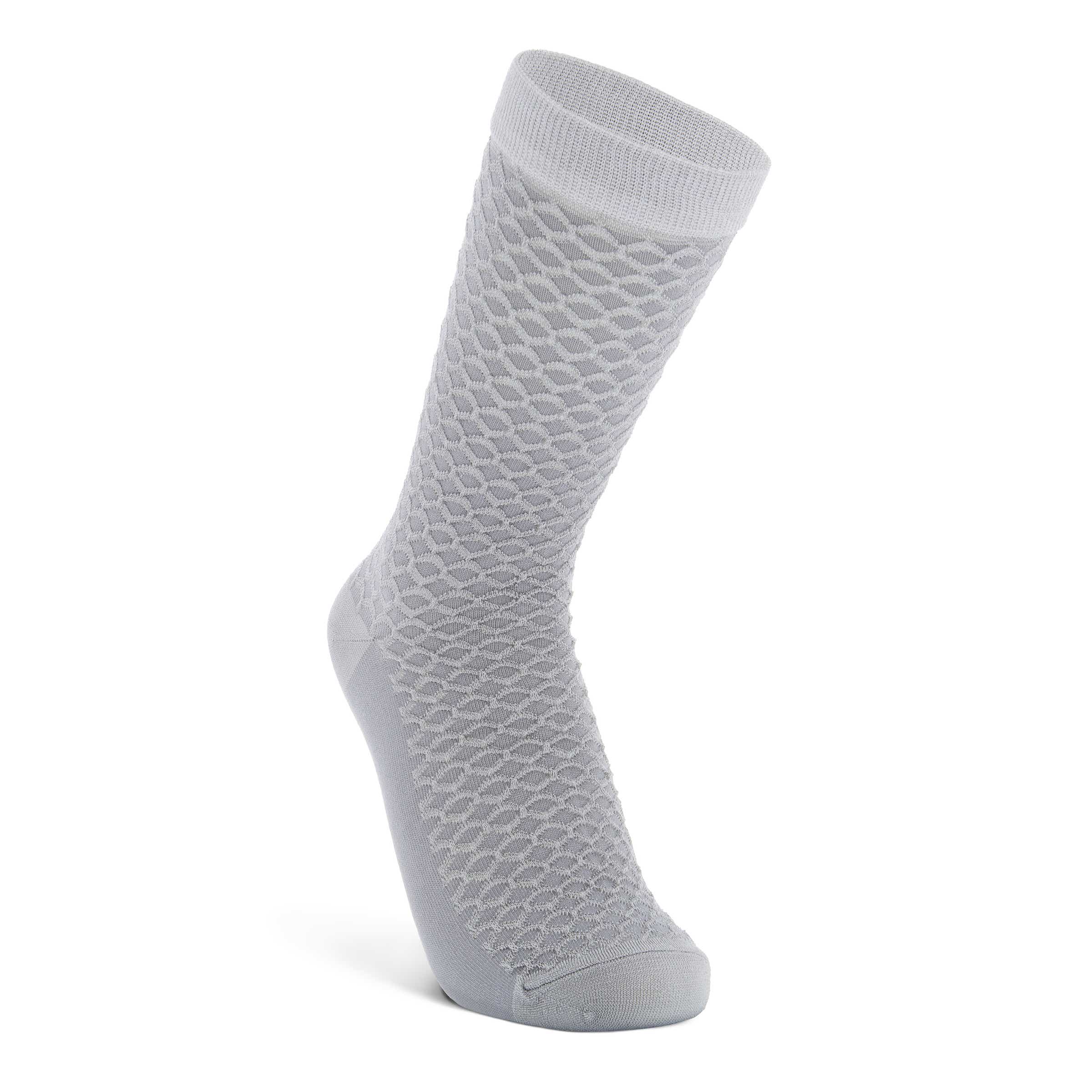 ECCO Women's Openwork Socks - Grey - Main