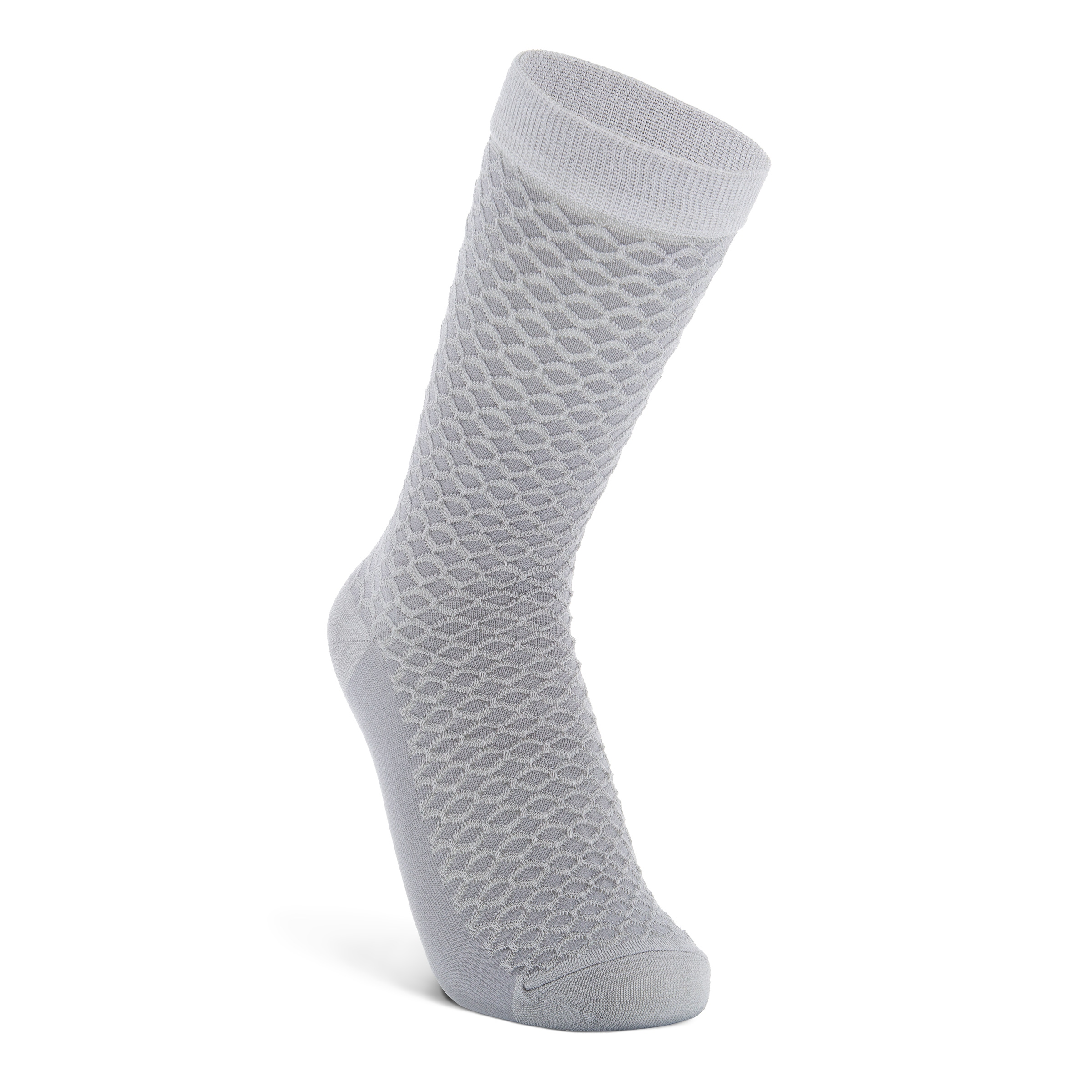 ECCO Women's Openwork Socks - Grey - Main