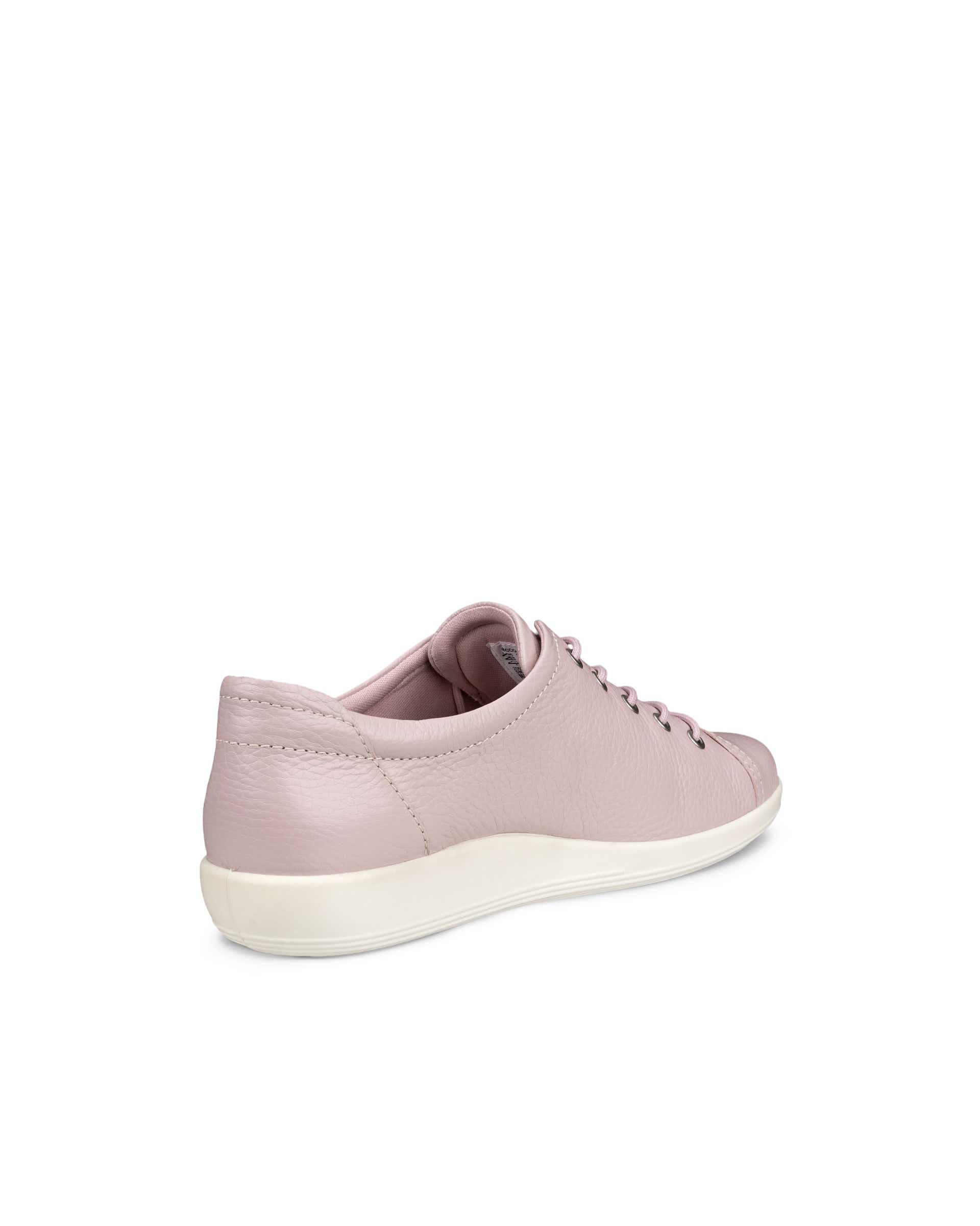 ECCO® Soft 2.0 Damen Ledersneaker - Rosa - Back