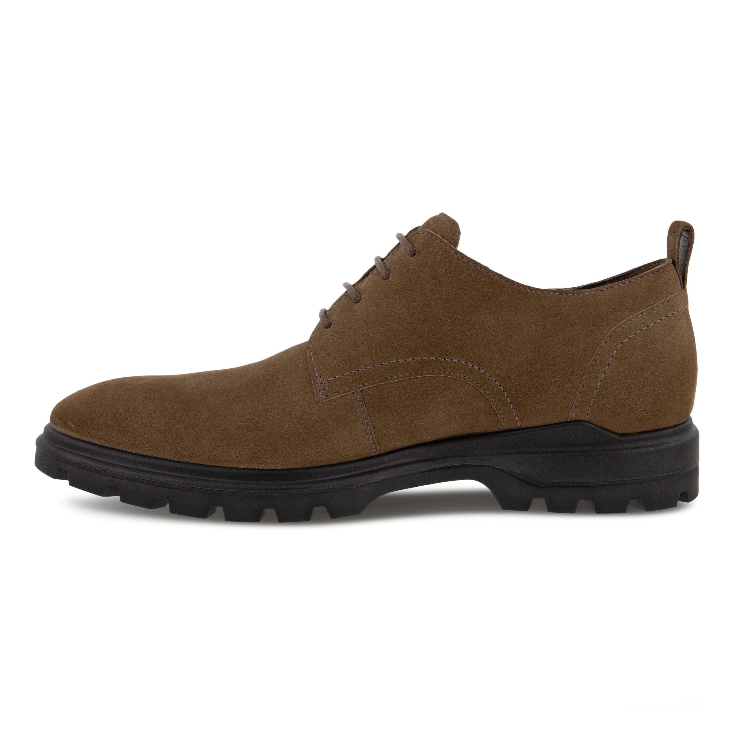 ECCO Citytray Avant Mens Derby Shoes - Brown - Inside
