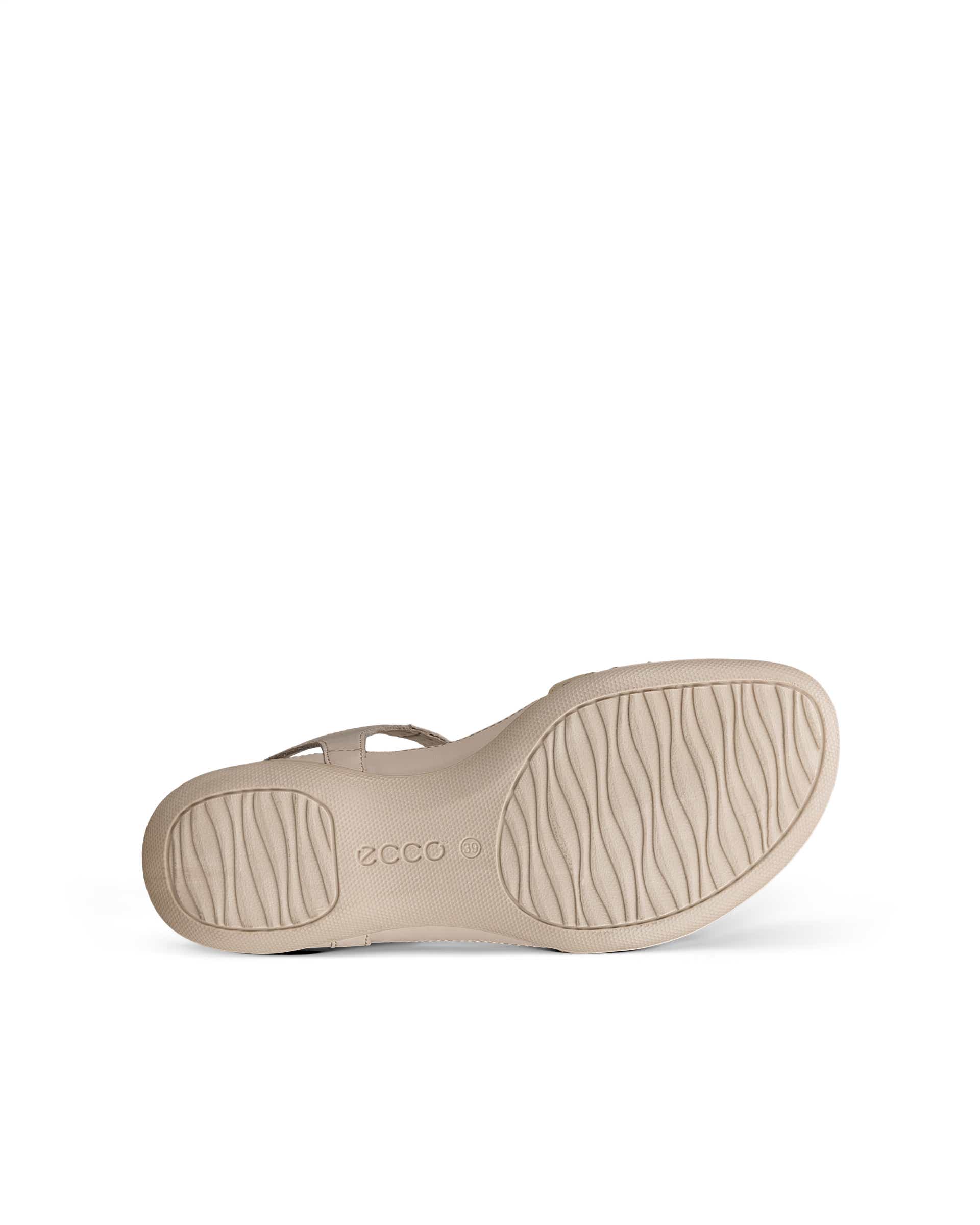 ECCO® Flash salomé cuir pour femme - Beige - Sole
