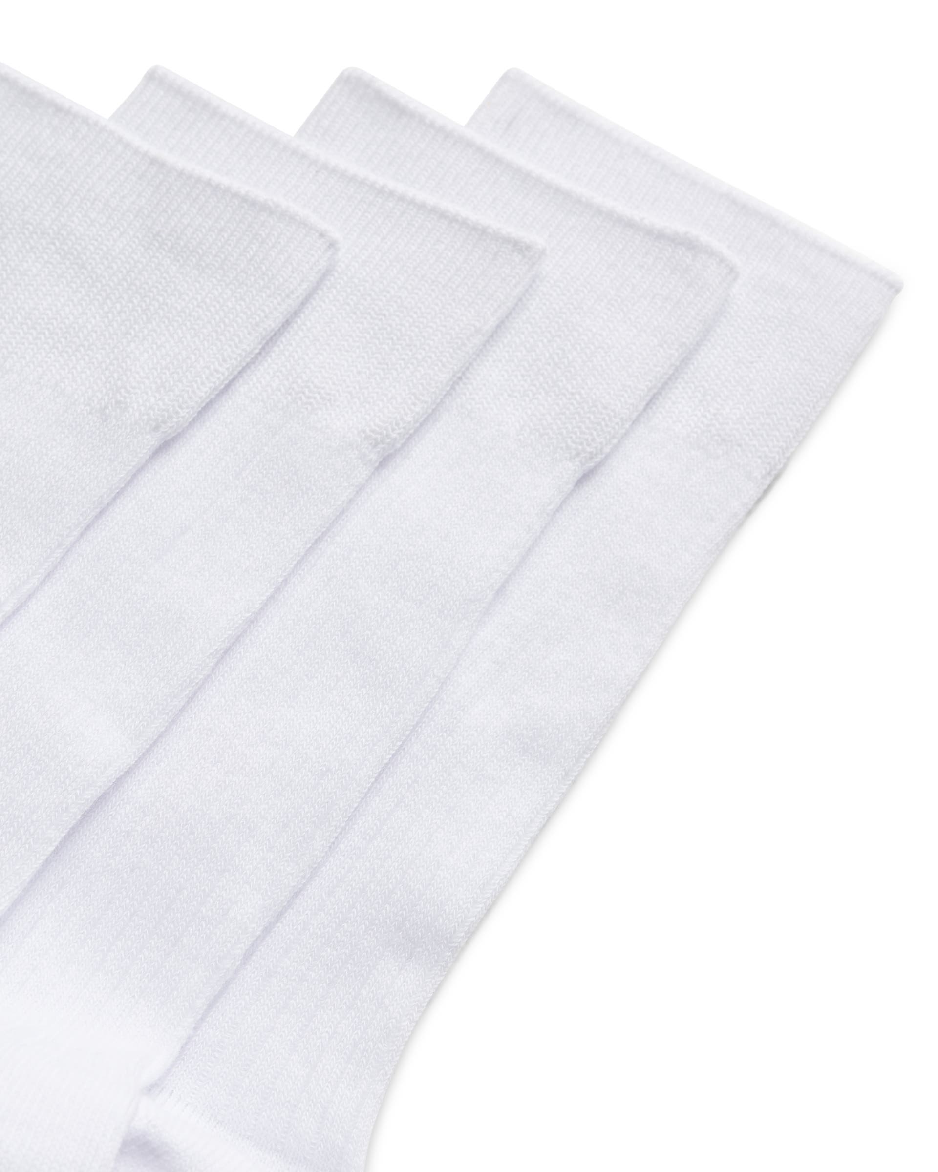 ECCO® Casual zeķes uniseks - Balts - Detail-1