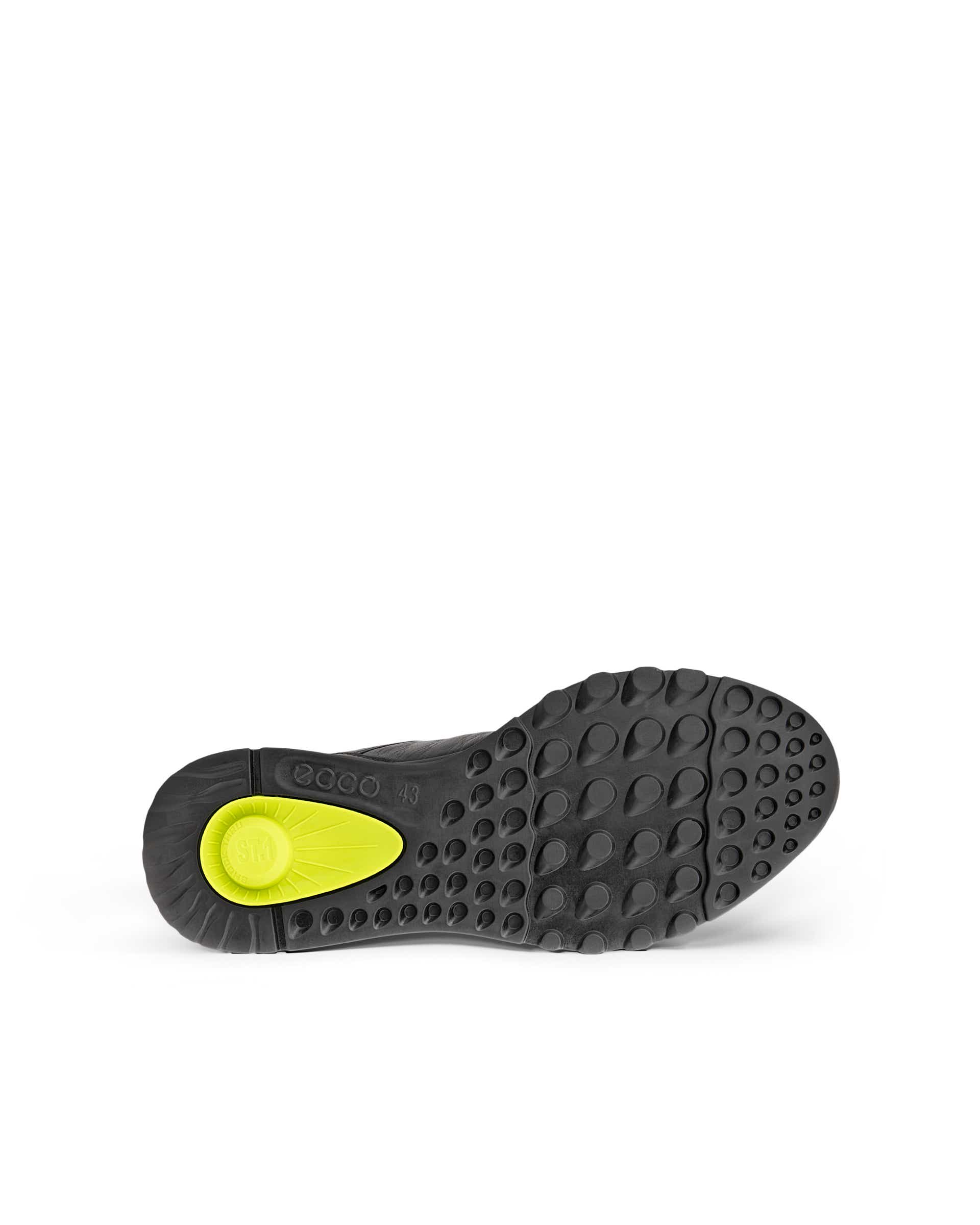Pánské kožené outdoorové Gore-Tex tenisky ECCO® Exostride - Černá - Sole
