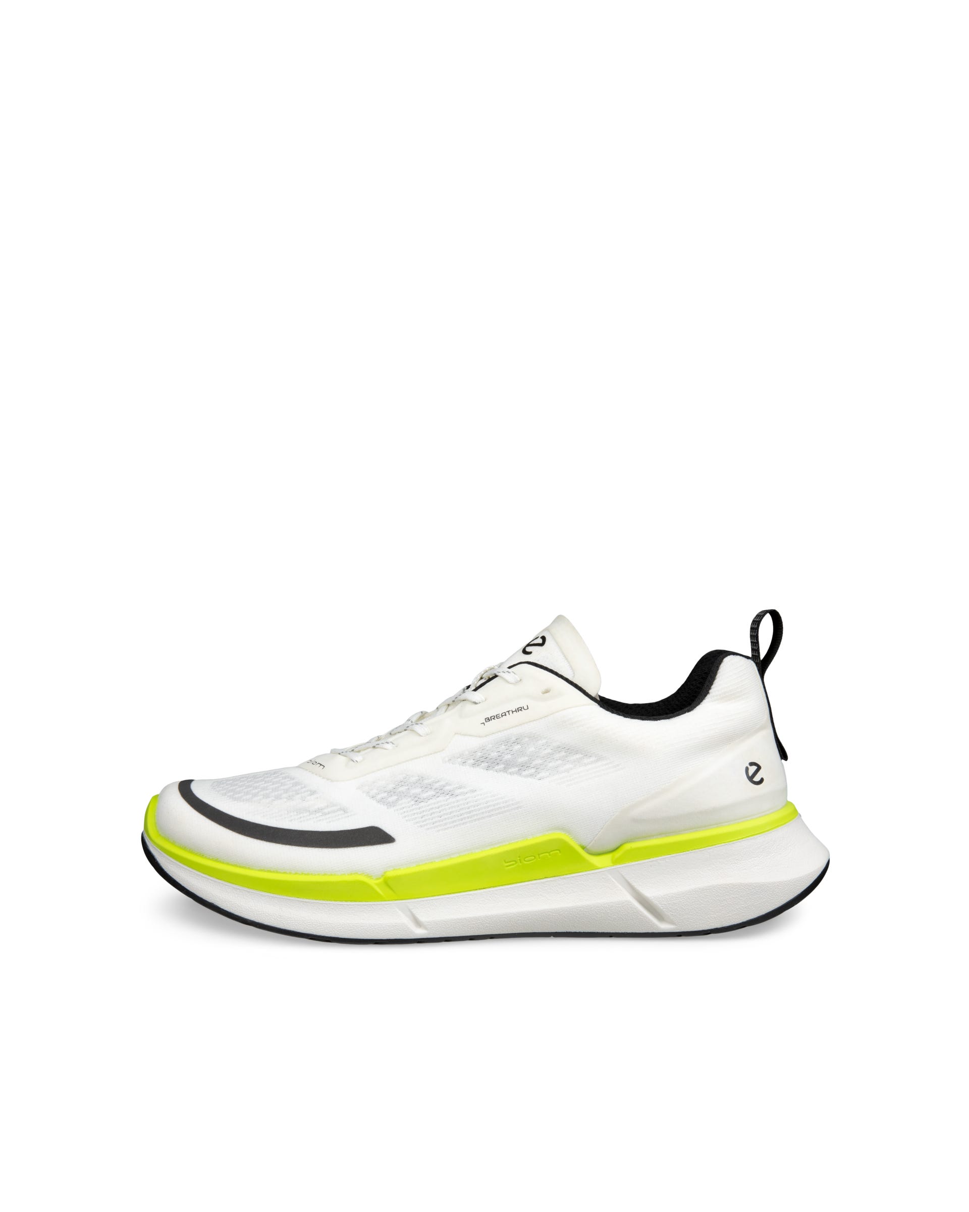 Men's ECCO® BIOM 2.2 Low Breathru Textile Sneaker - White - Outside