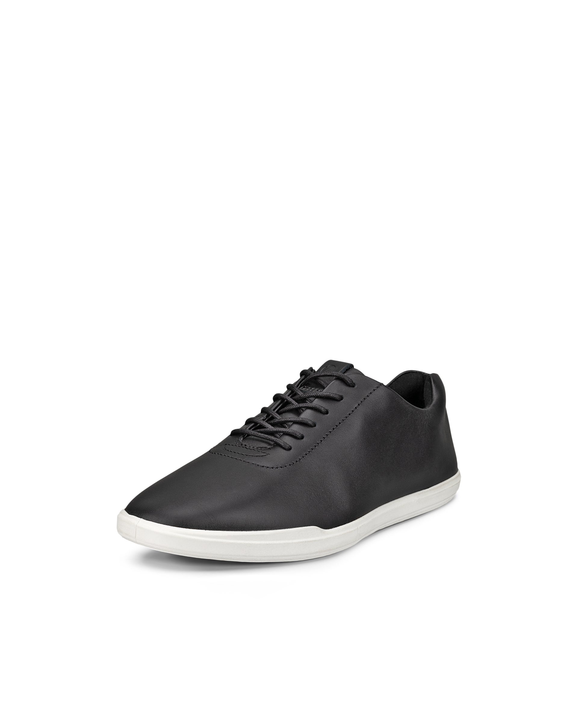 ECCO® Simpil chaussures à lacet en cuir pour femme - Noir - Main