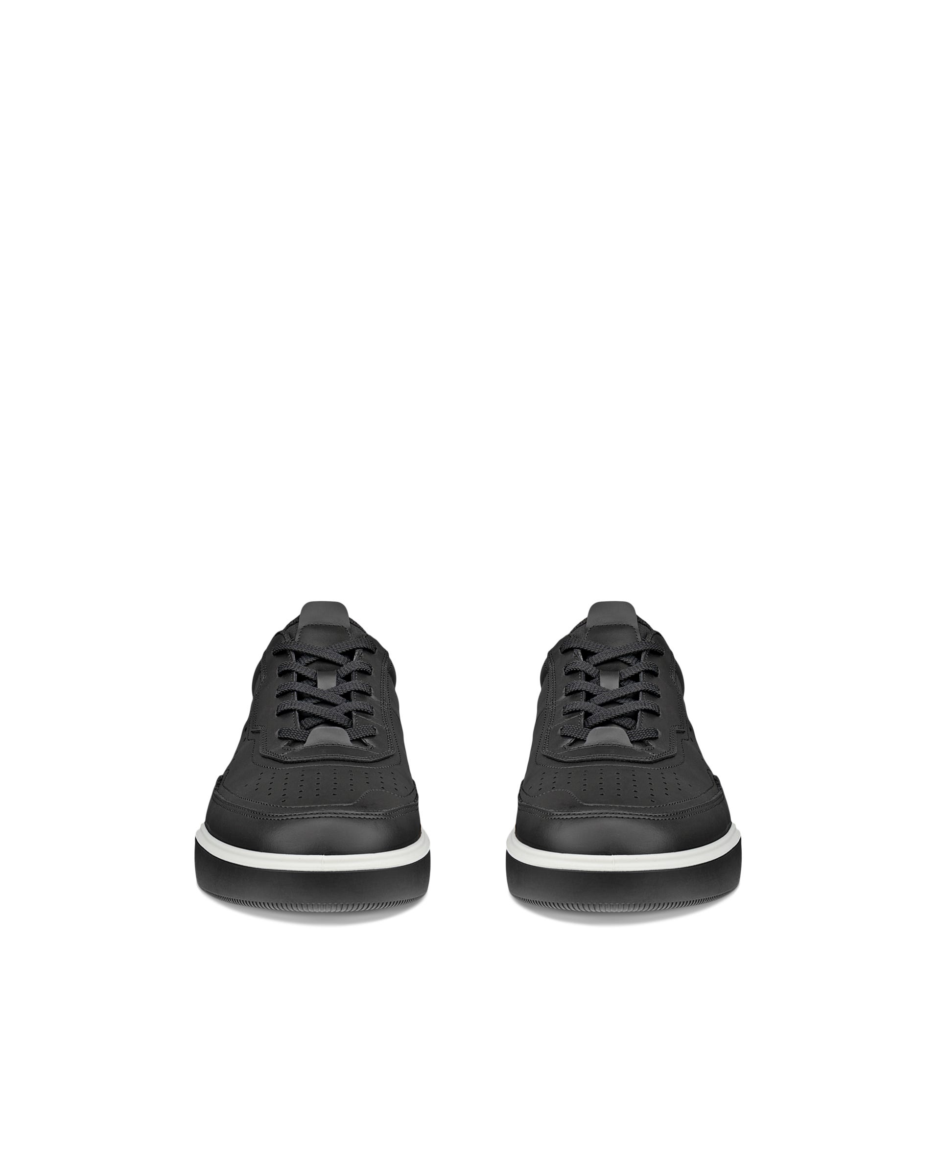 ECCO STREET COURT MEN'S SNEAKER - Black - Front pair