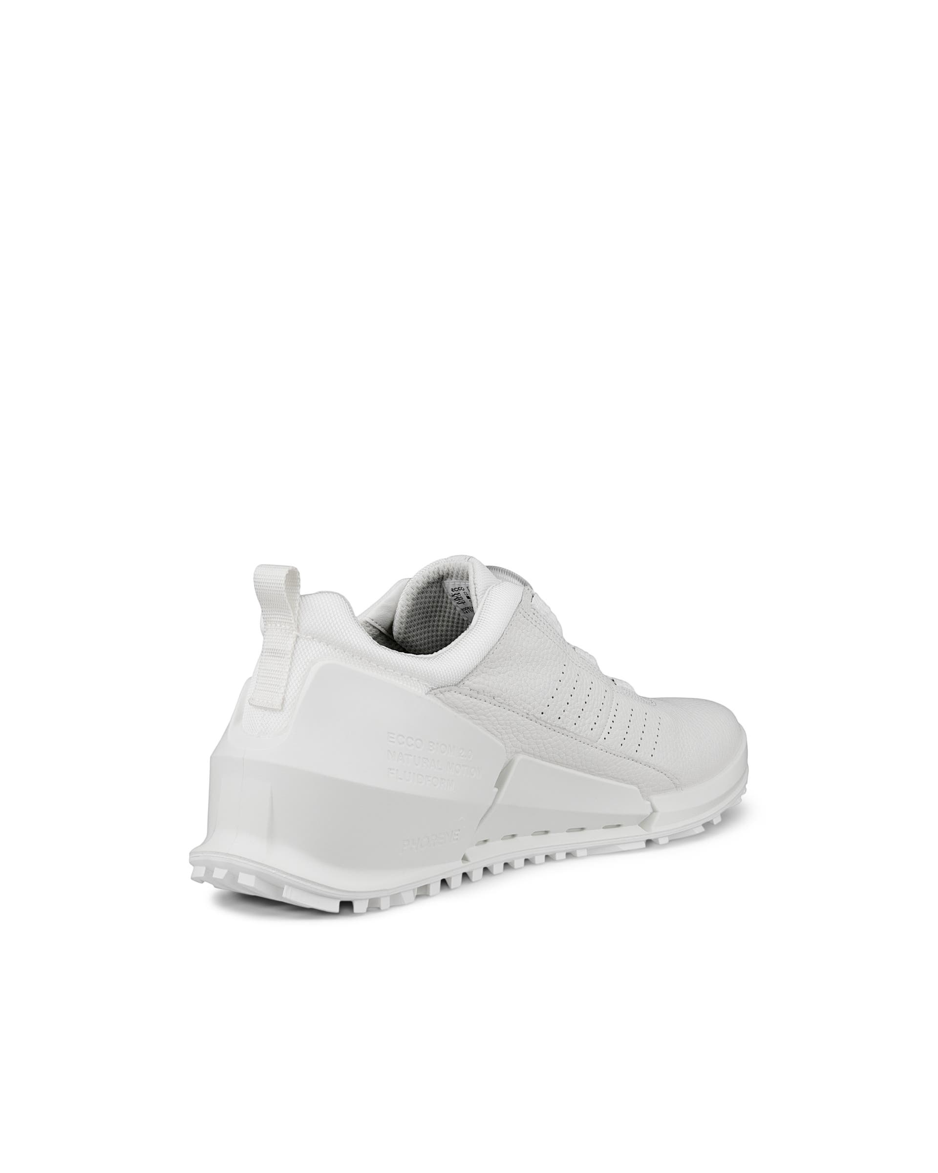 ECCO BIOM 2.0 BOA メンズ レザースニーカー - ホワイト - Back