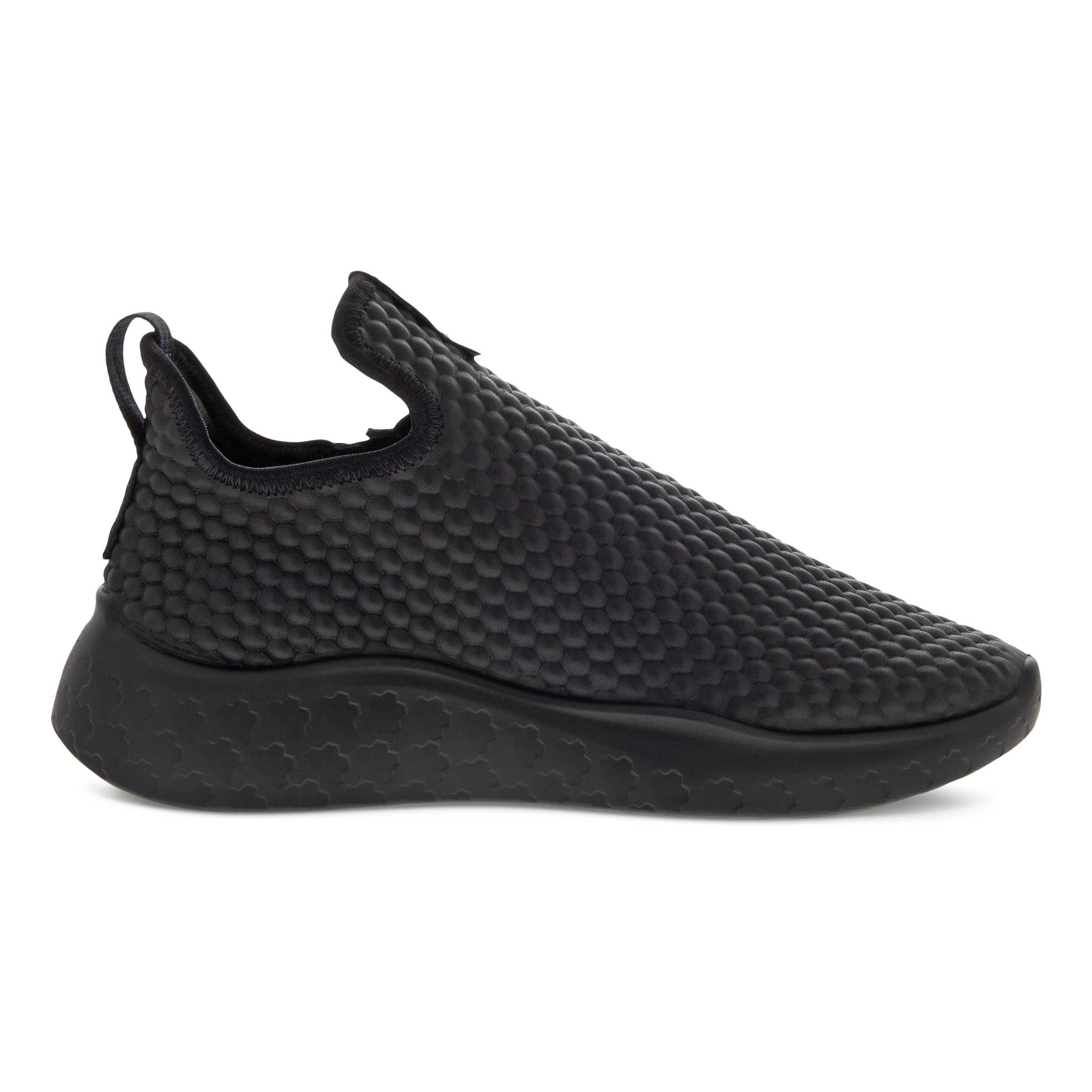 ECCO Therap ウィメンズ レザースリッポンスニーカー | ブラック