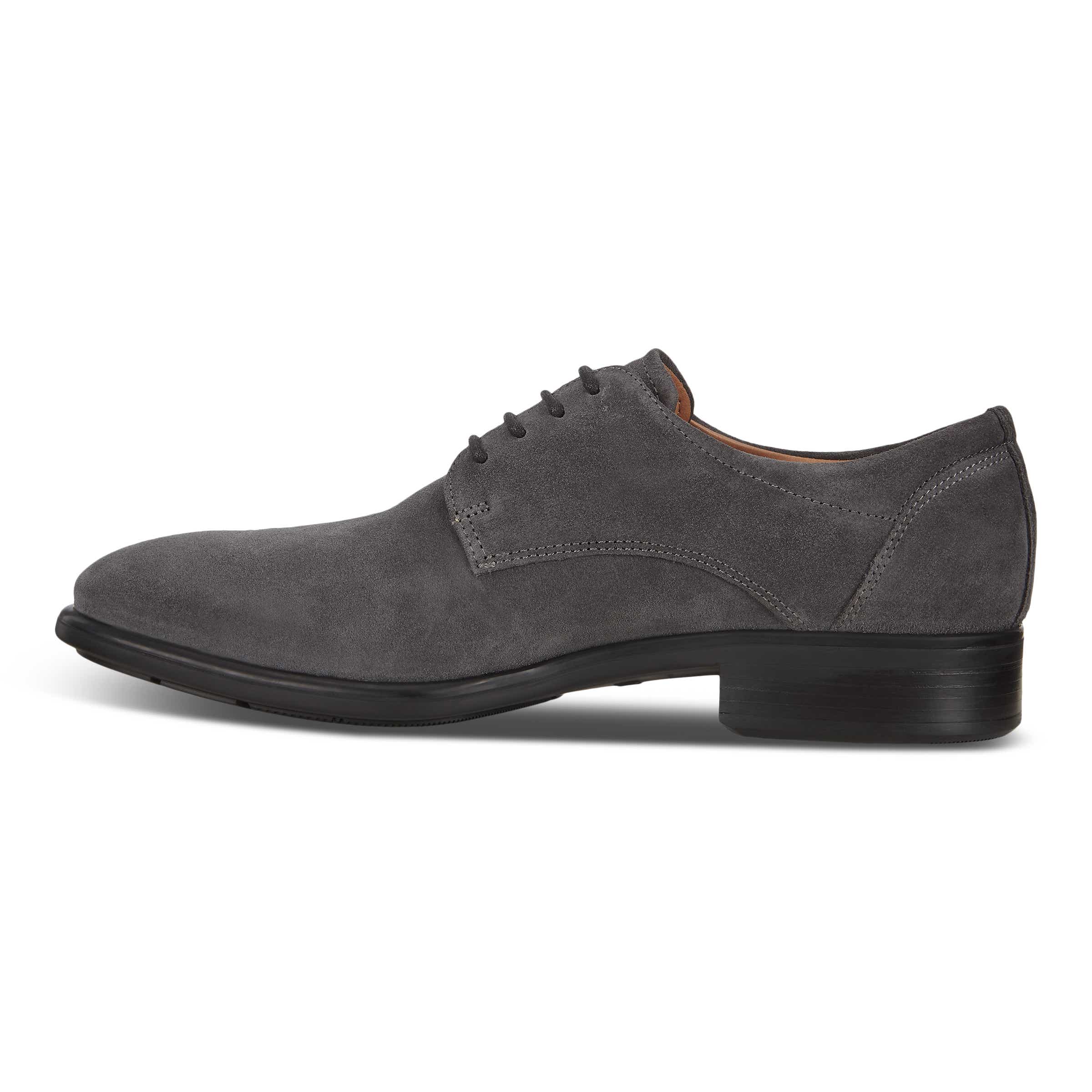 ECCO Men's Citytray Derby Shoes - Grey - Inside