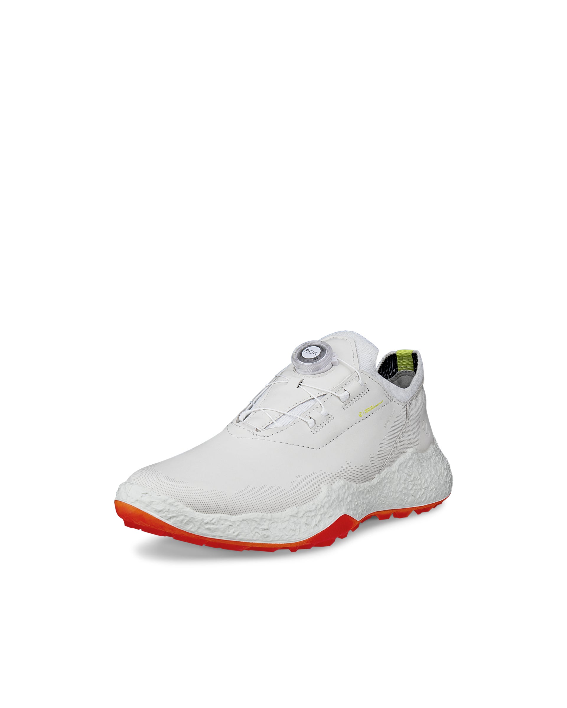 Chaussure de golf imperméable ECCO® Golf Biom H5 BOA en cuir pour femmes - Blanc - Main