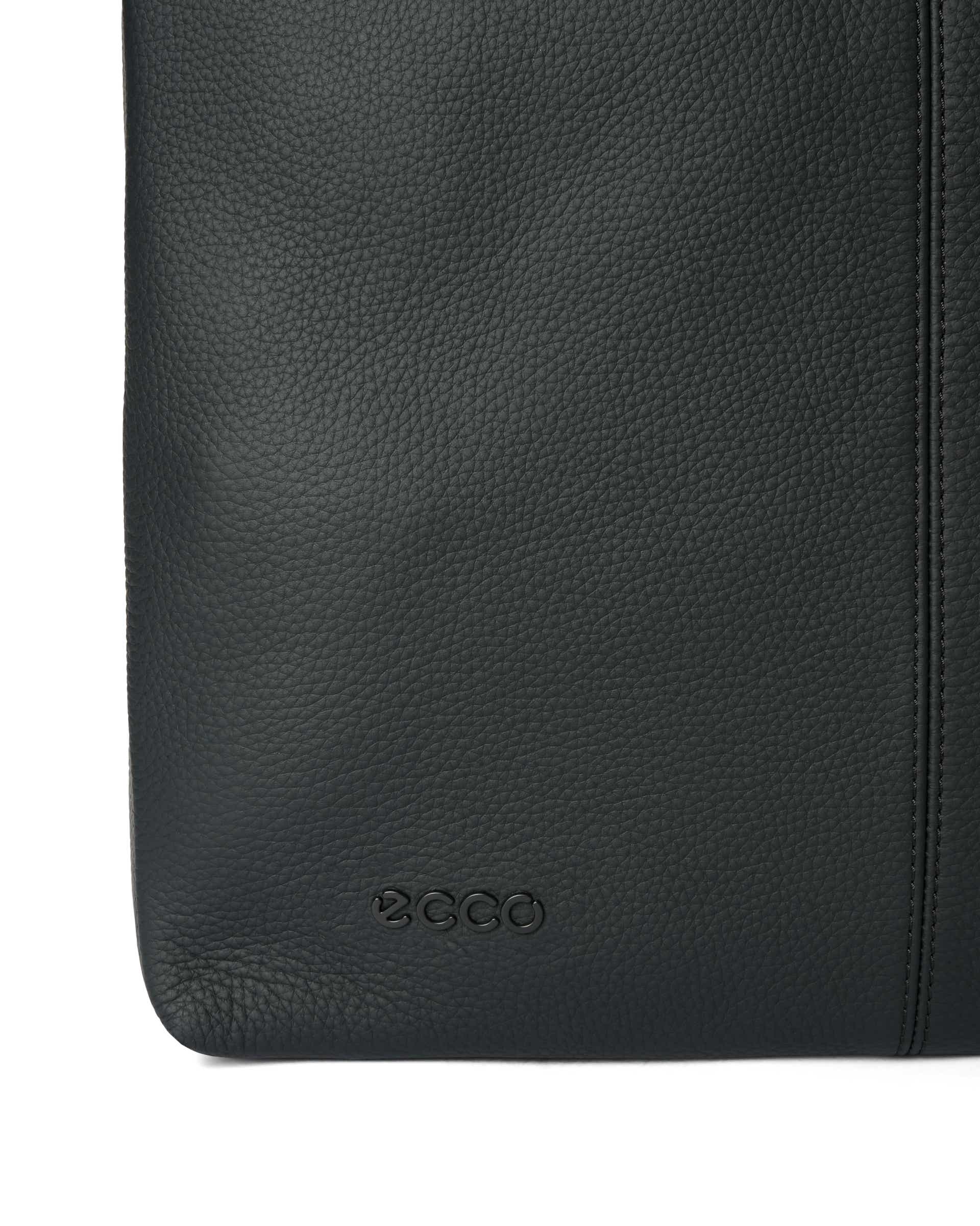 Kožená taška tote ECCO® - Černá - Detail-2