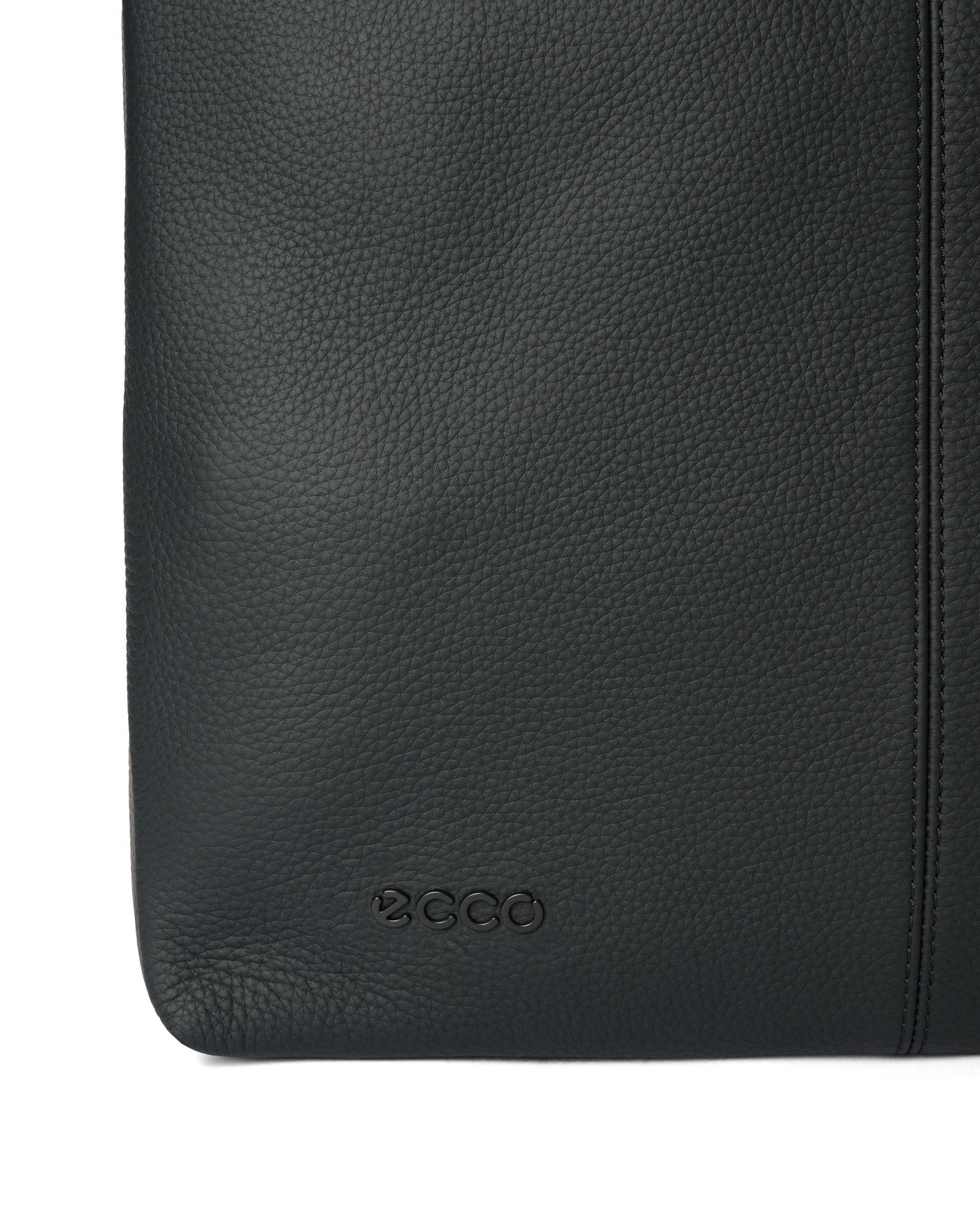 Kožená taška tote ECCO® - Černá - Detail-2