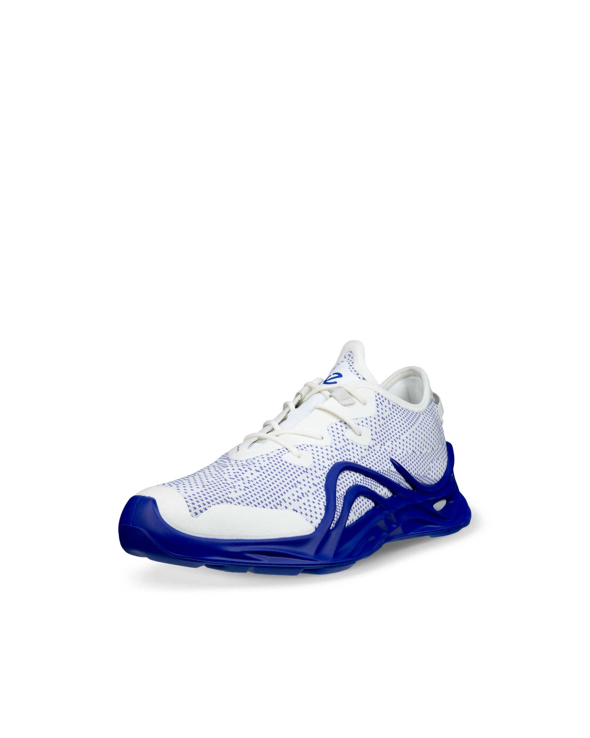 ECCO® Cozmo sandale en cuir deux brides pour femme - Bleu - Main
