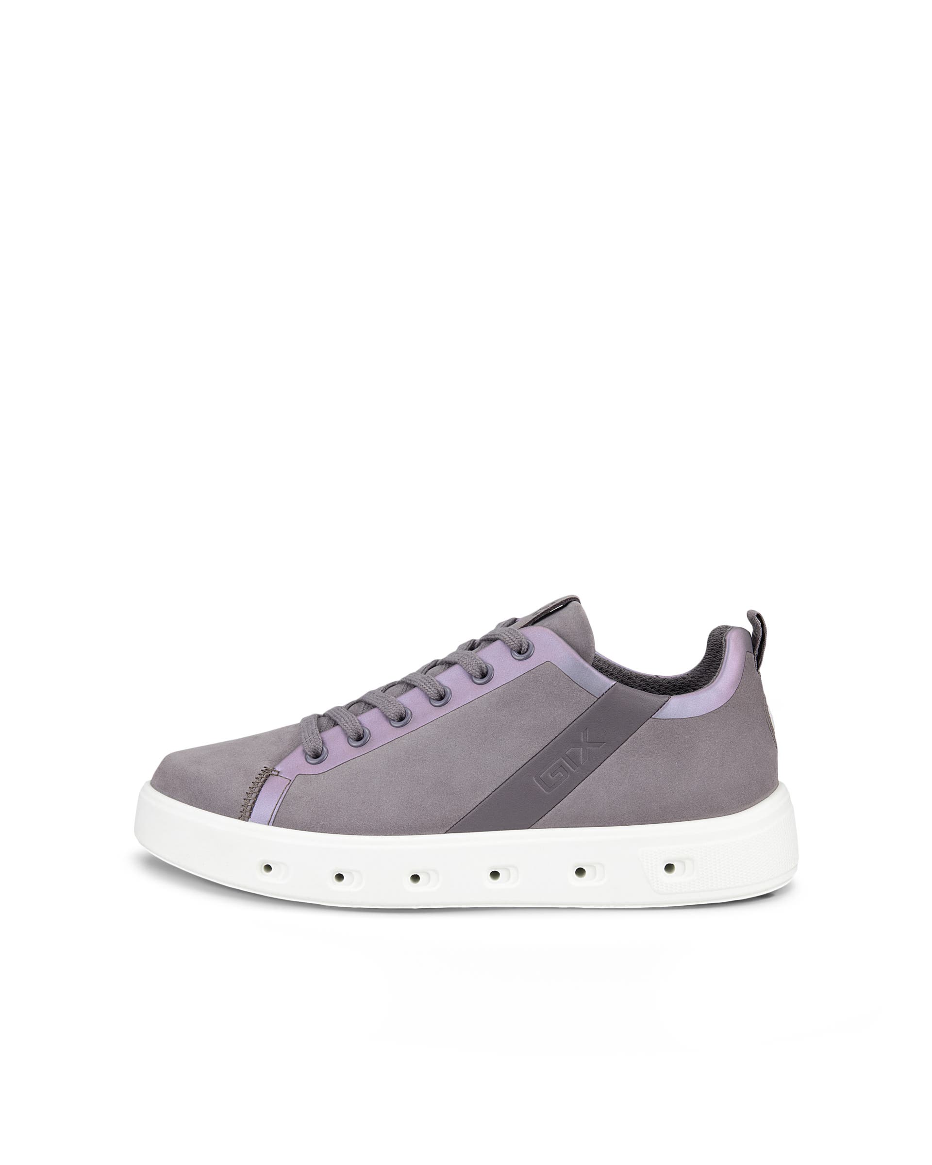 ECCO Street 720 Low ウィメンズ ヌバックGore-Texスニーカー - パープル - Outside