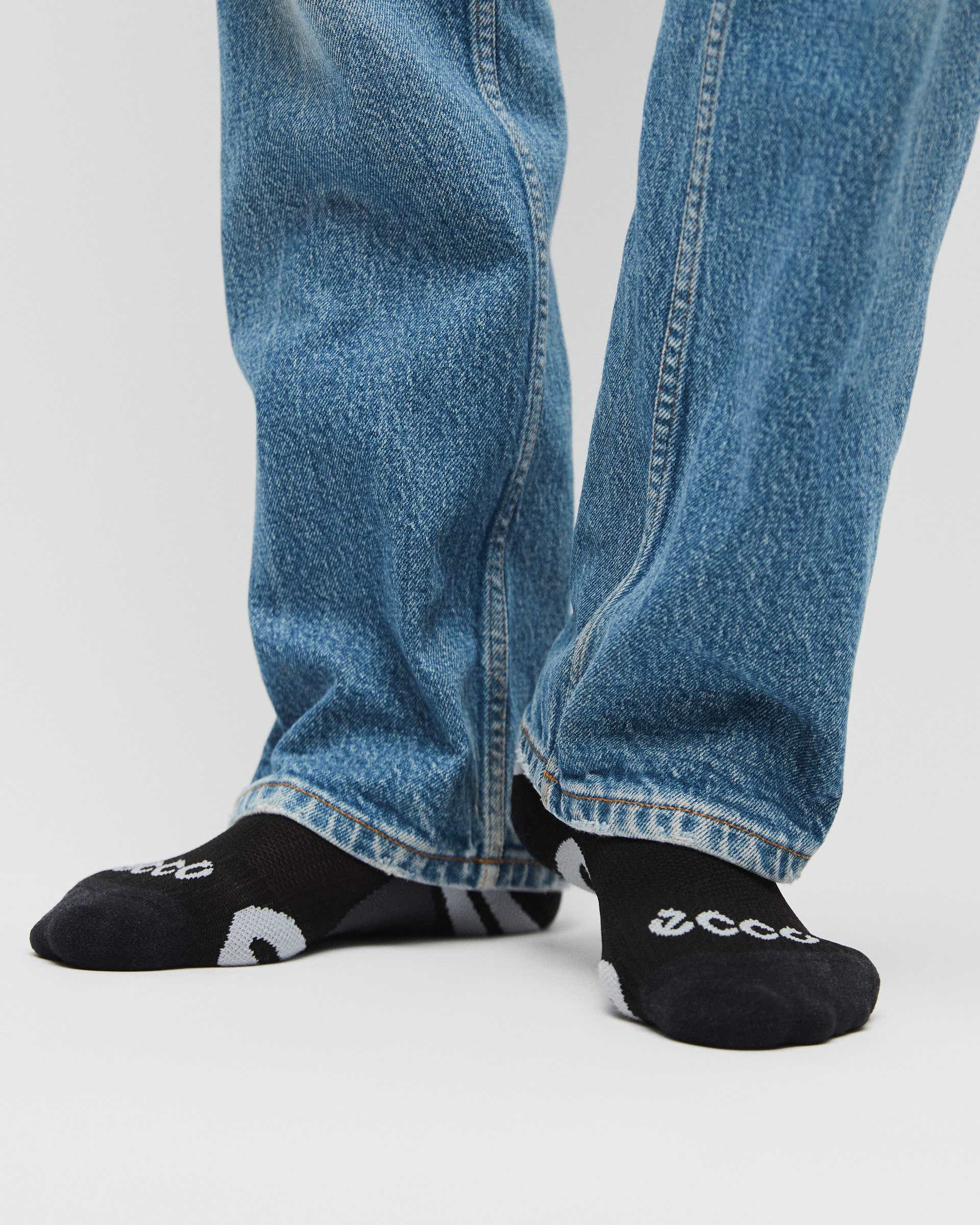 ECCO® Unisex Knöchelsocken - Schwarz - Lifestyle image-1