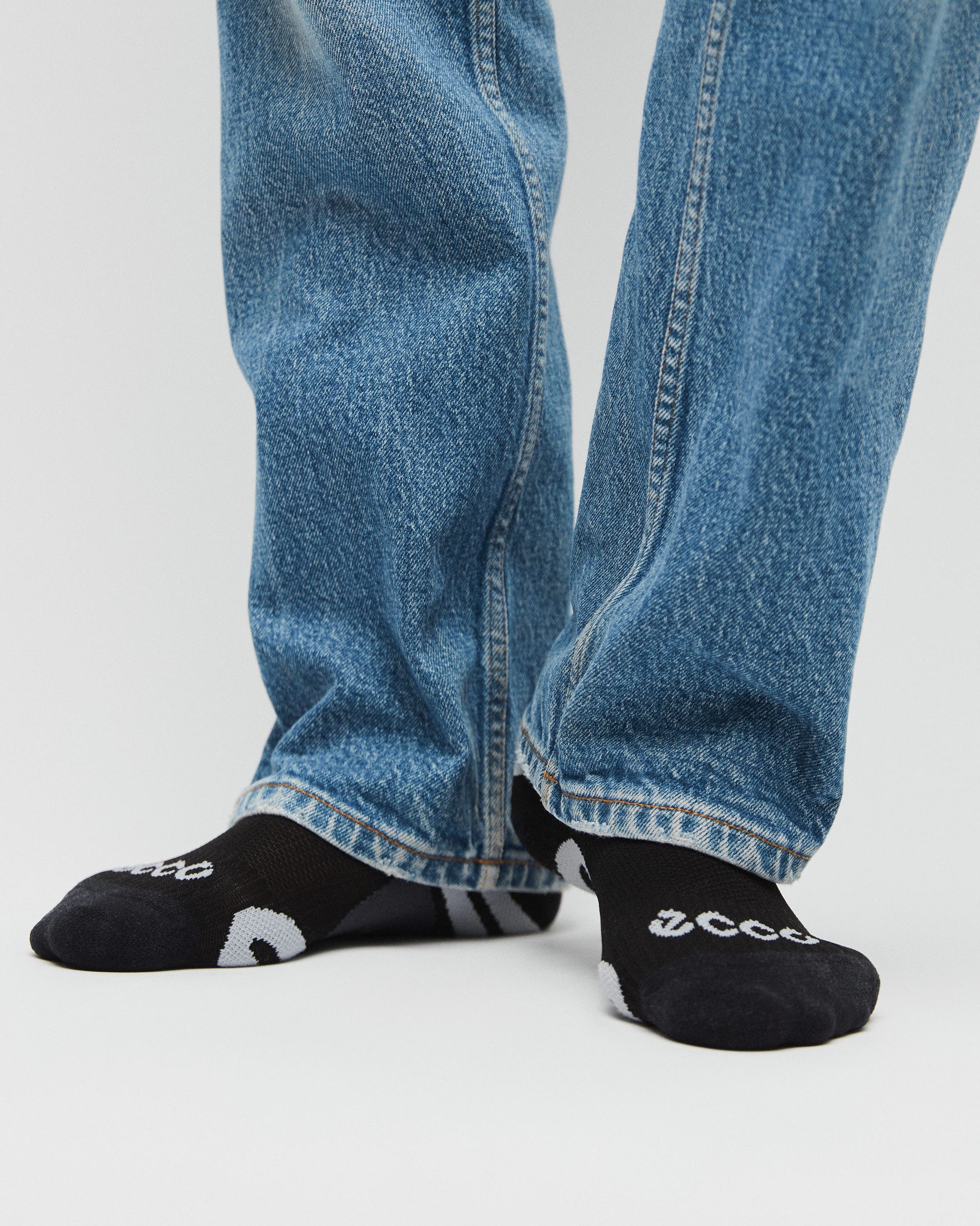 ECCO® Unisex Knöchelsocken - Schwarz - Lifestyle image-1