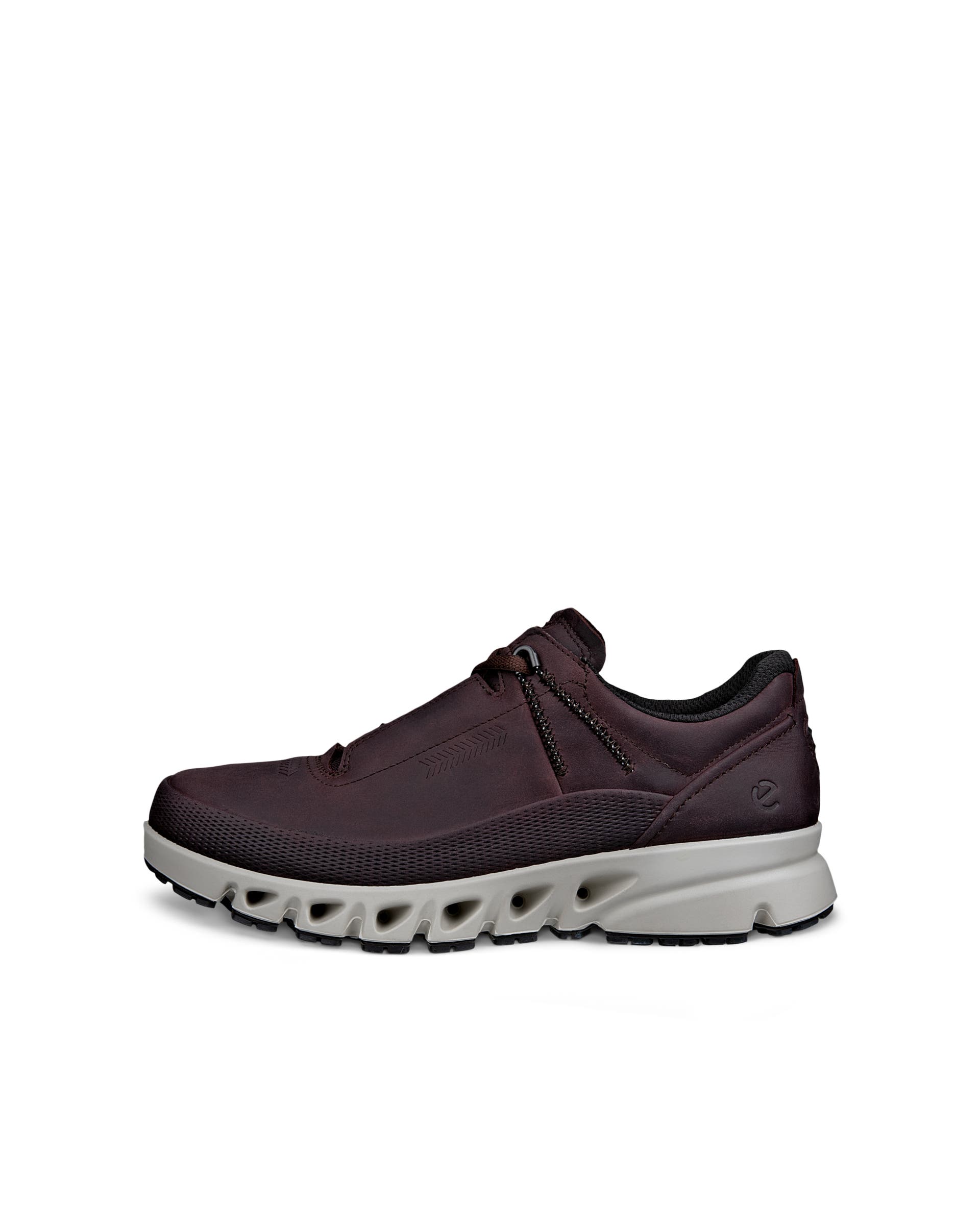 Zapatos de piel Gore-Tex ECCO® Multi-Vent para hombre - Marrón - Outside
