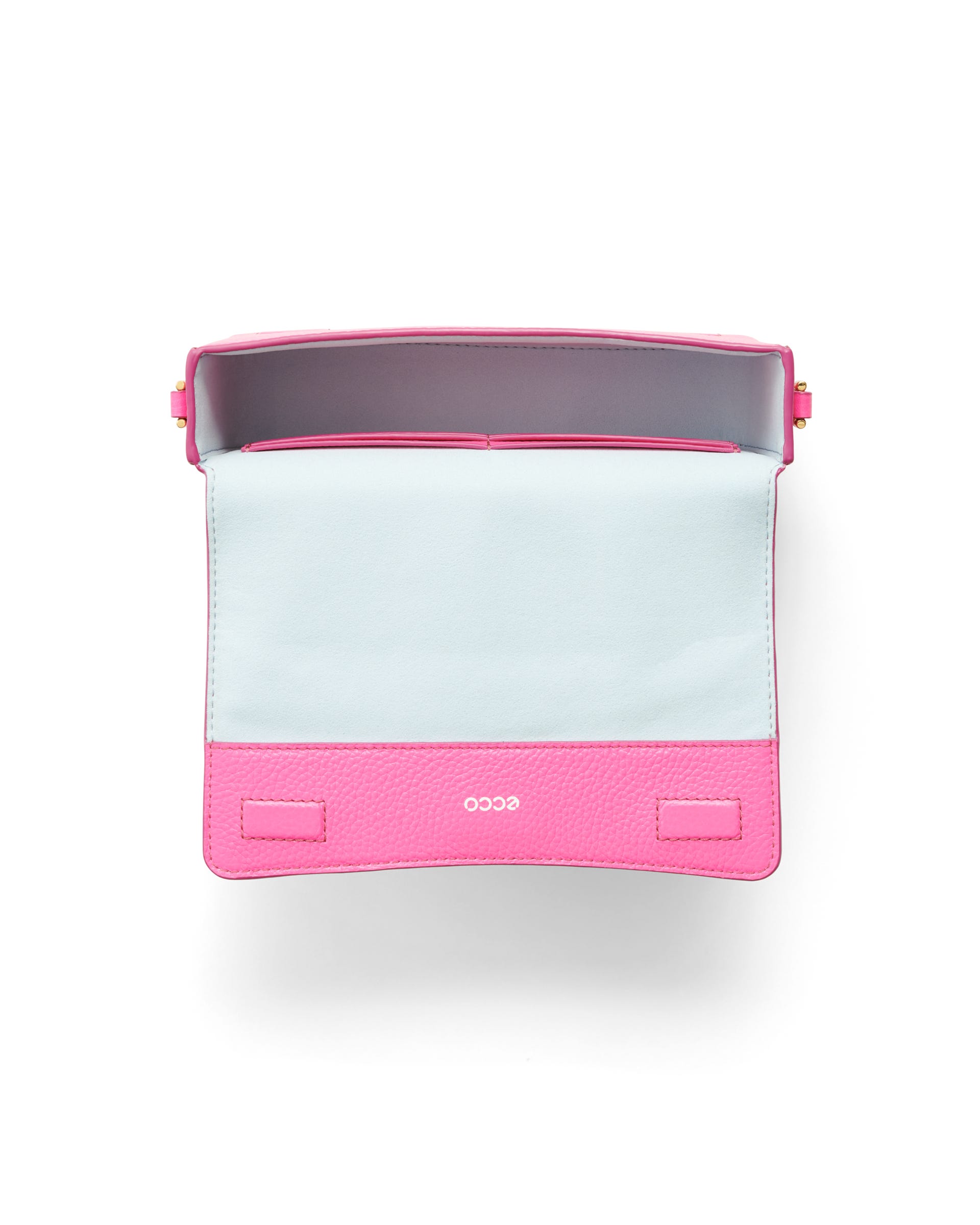 ECCO® Pinch Bag Umhängetasche aus Leder - Rosa - Birdeye