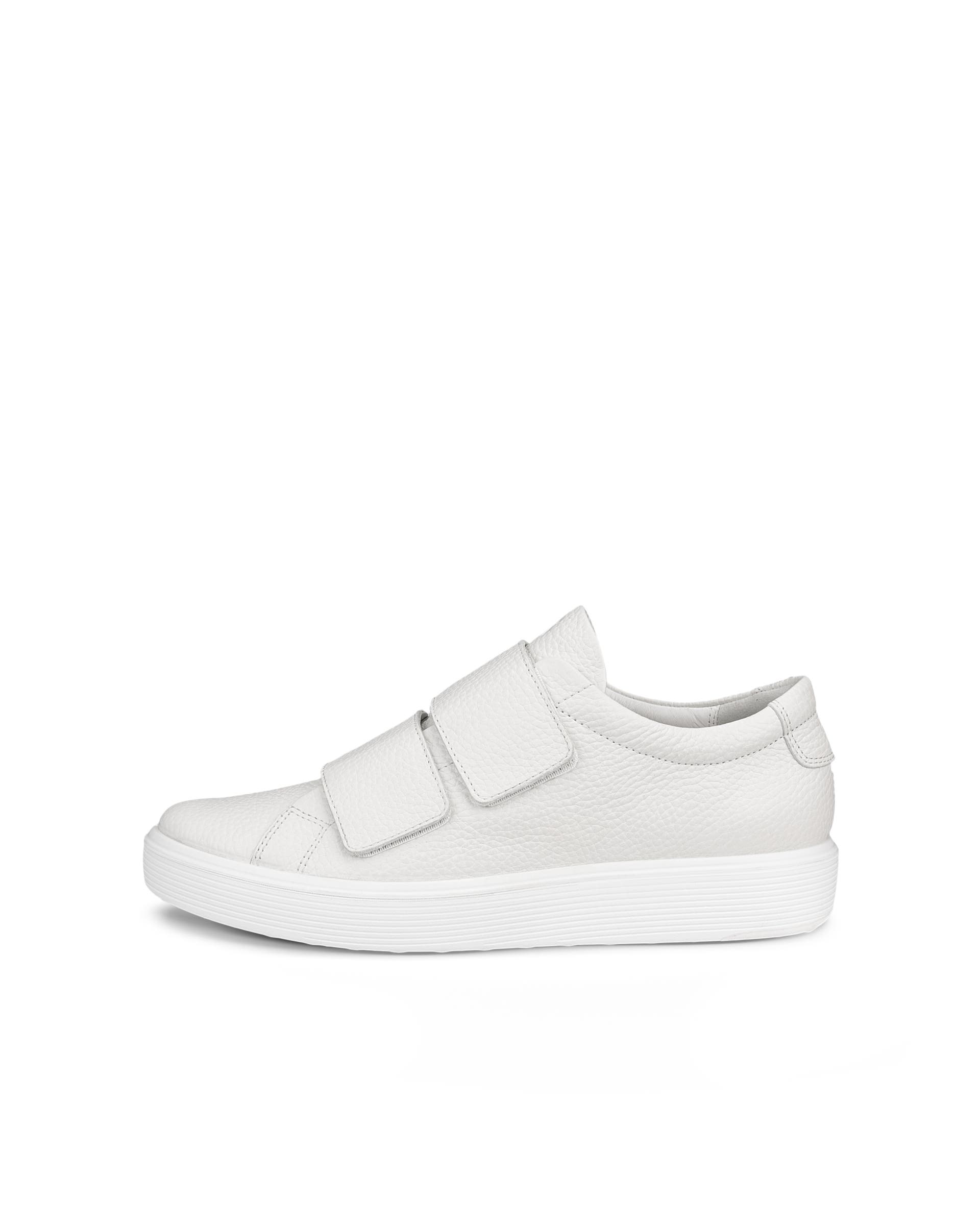 Women's ECCO® Soft 60 Leather Sneaker - White - Outside