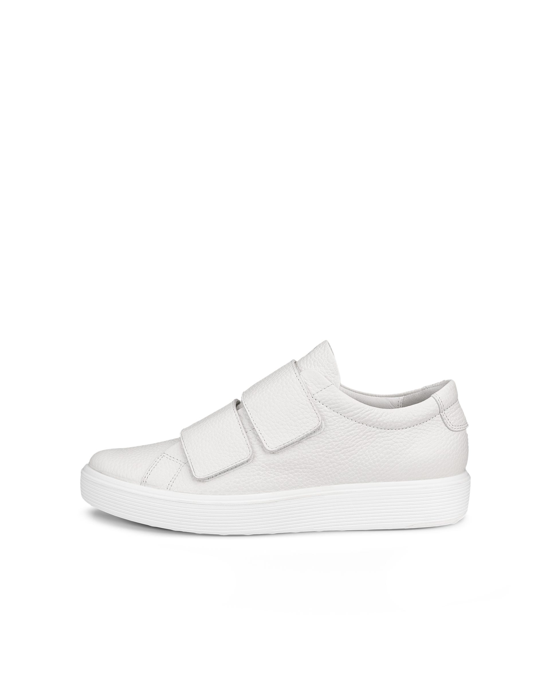 ECCO® Soft 60 baskets en cuir pour femme - Blanc - Outside