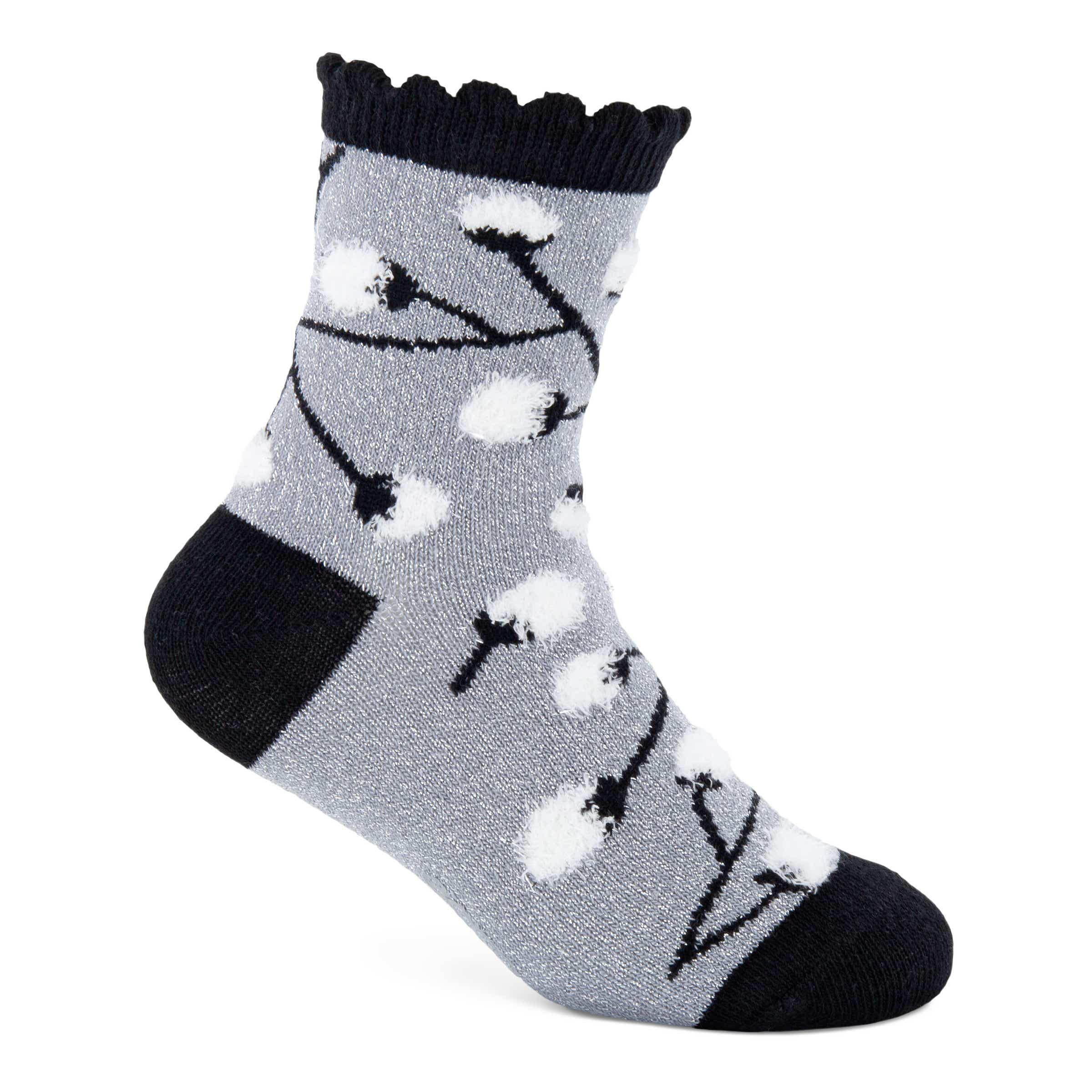 Women's ECCO® Play Mid-Cut Socks (3-Pack) - Black - Detail-2
