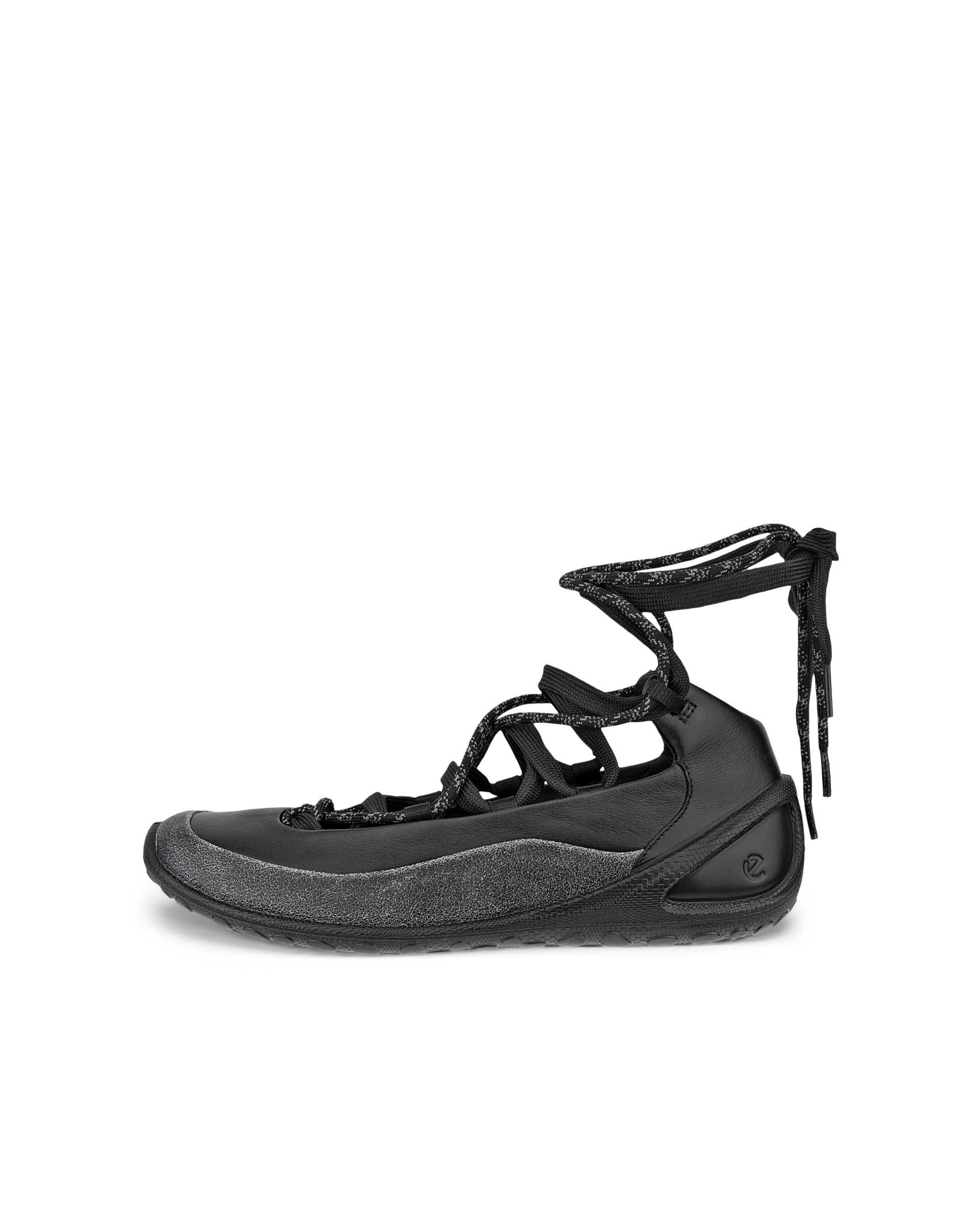 ECCO® BIOM Lite baskets de plein air en cuir pour femme - Noir - Outside